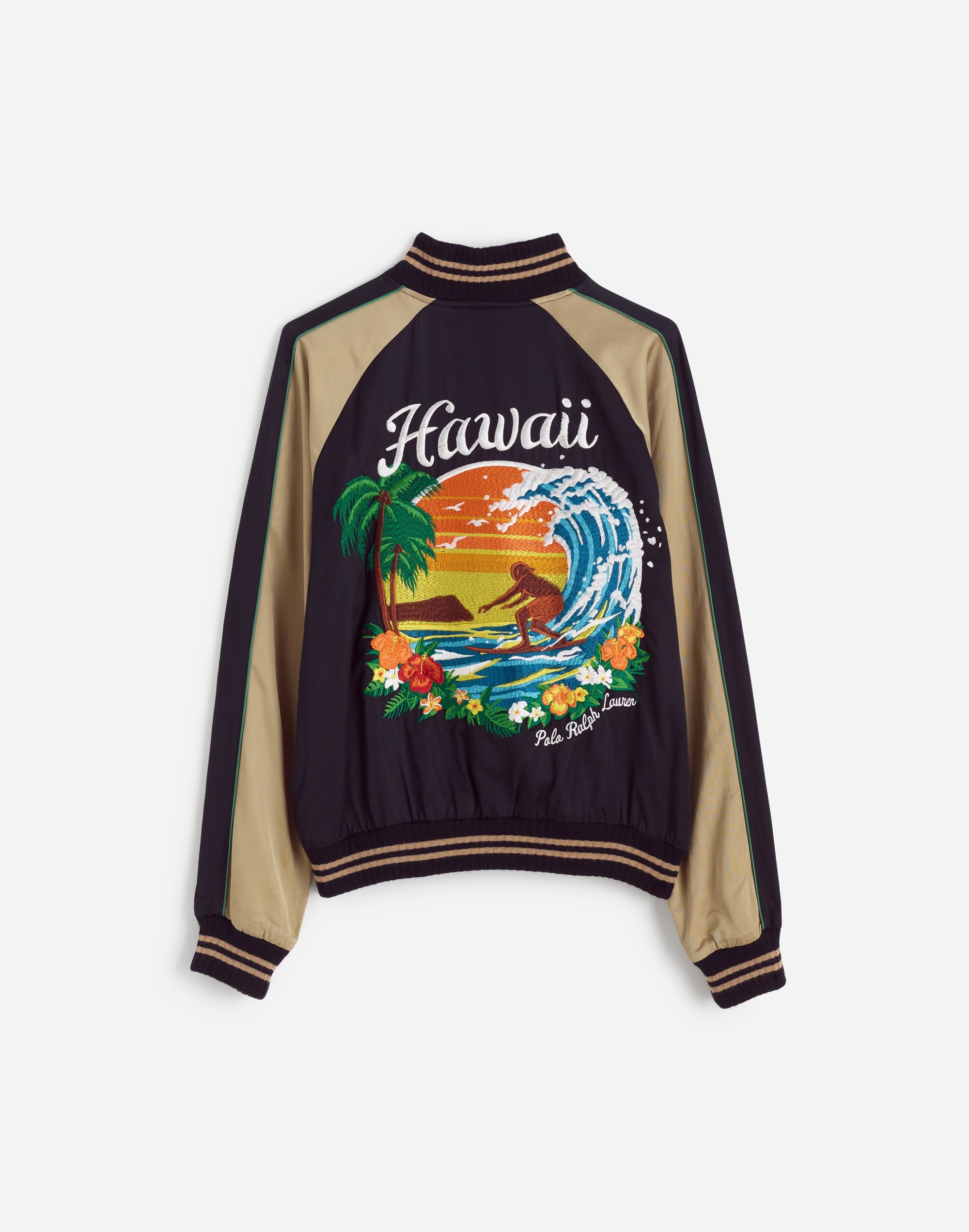 madewell | reluxe fashion preowned polo ralph lauren embroidered bomber jacket