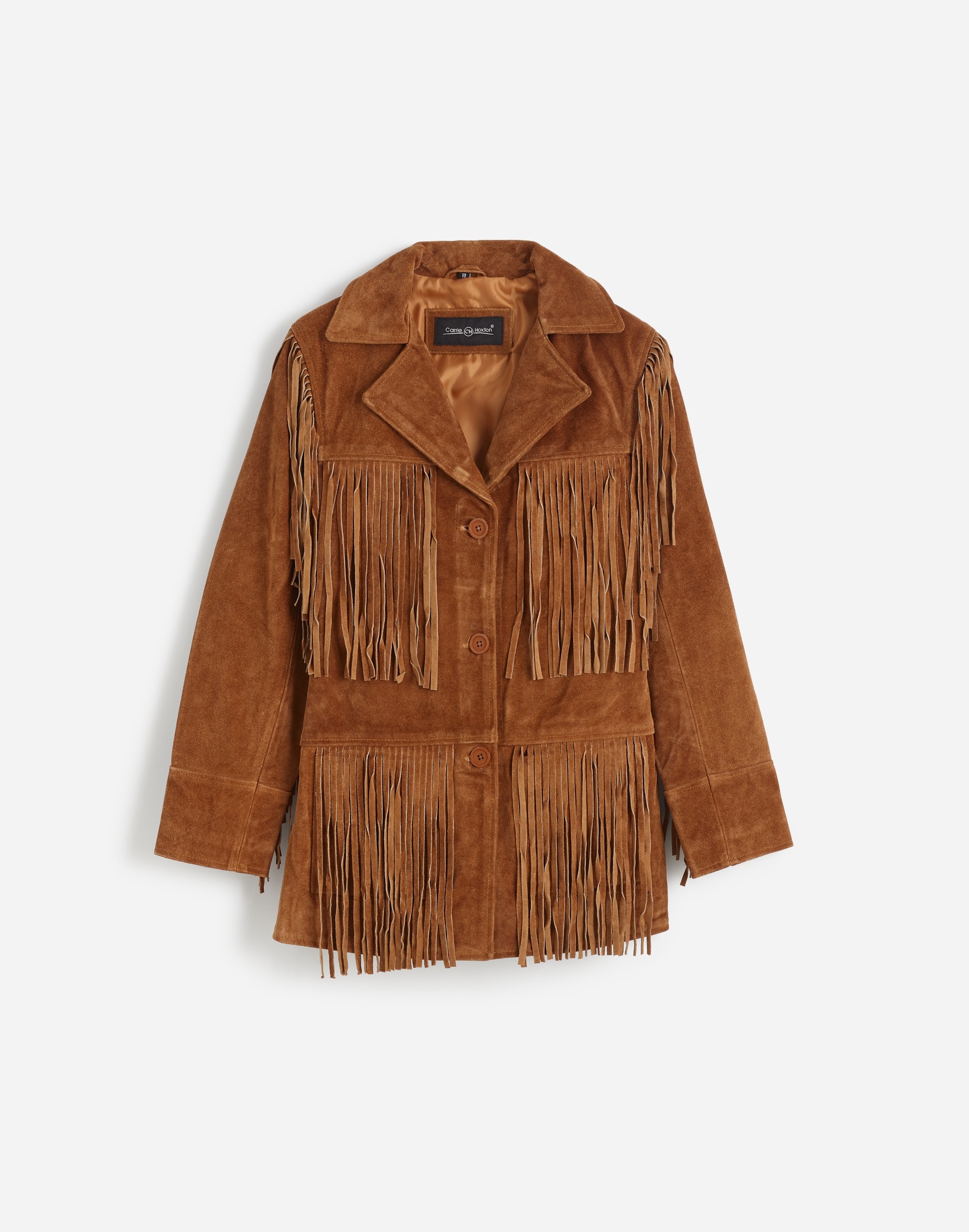 madewell | reluxe fashion preowned vintage suede fringed jacket