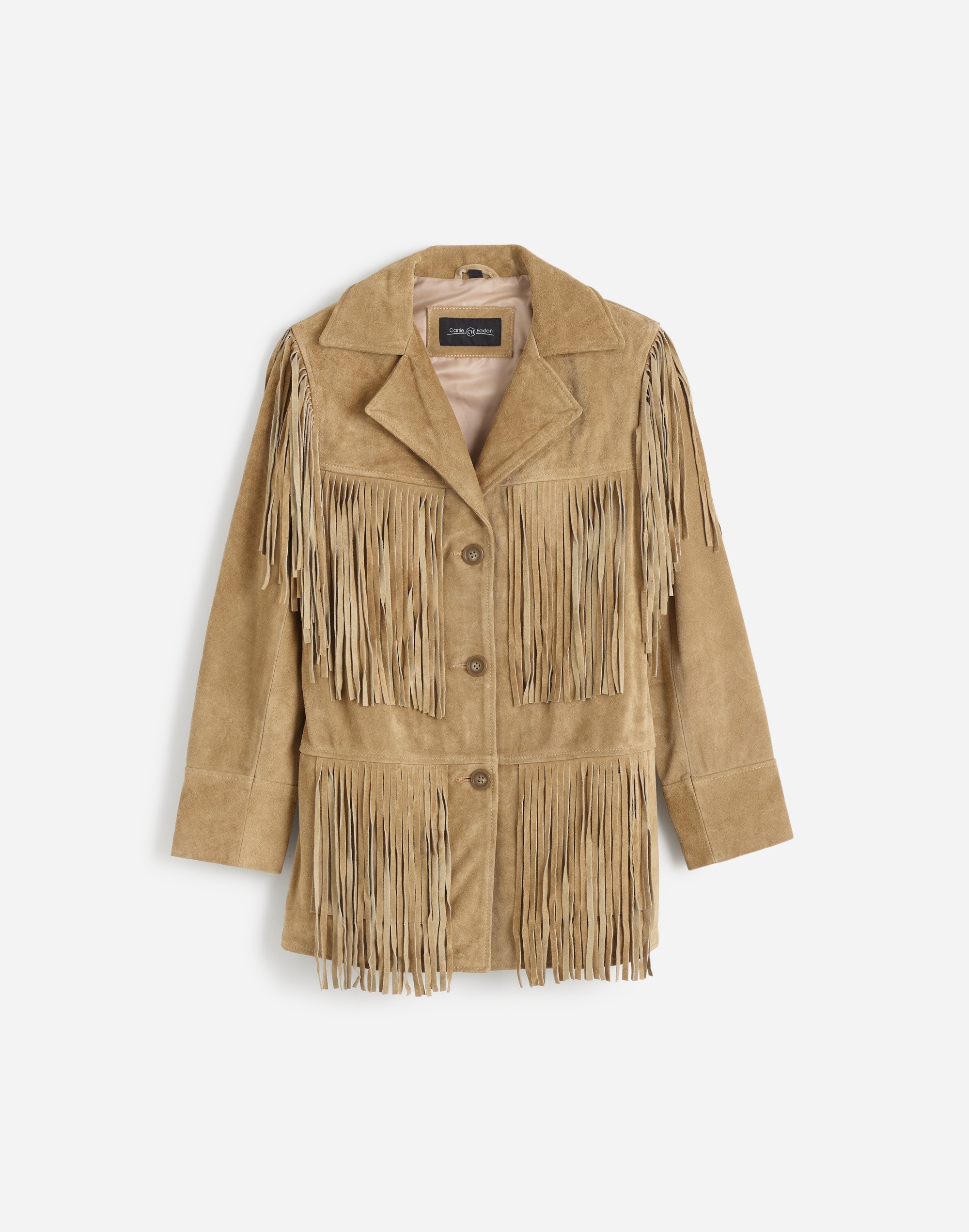 madewell | reluxe fashion preowned vintage suede fringed jacket