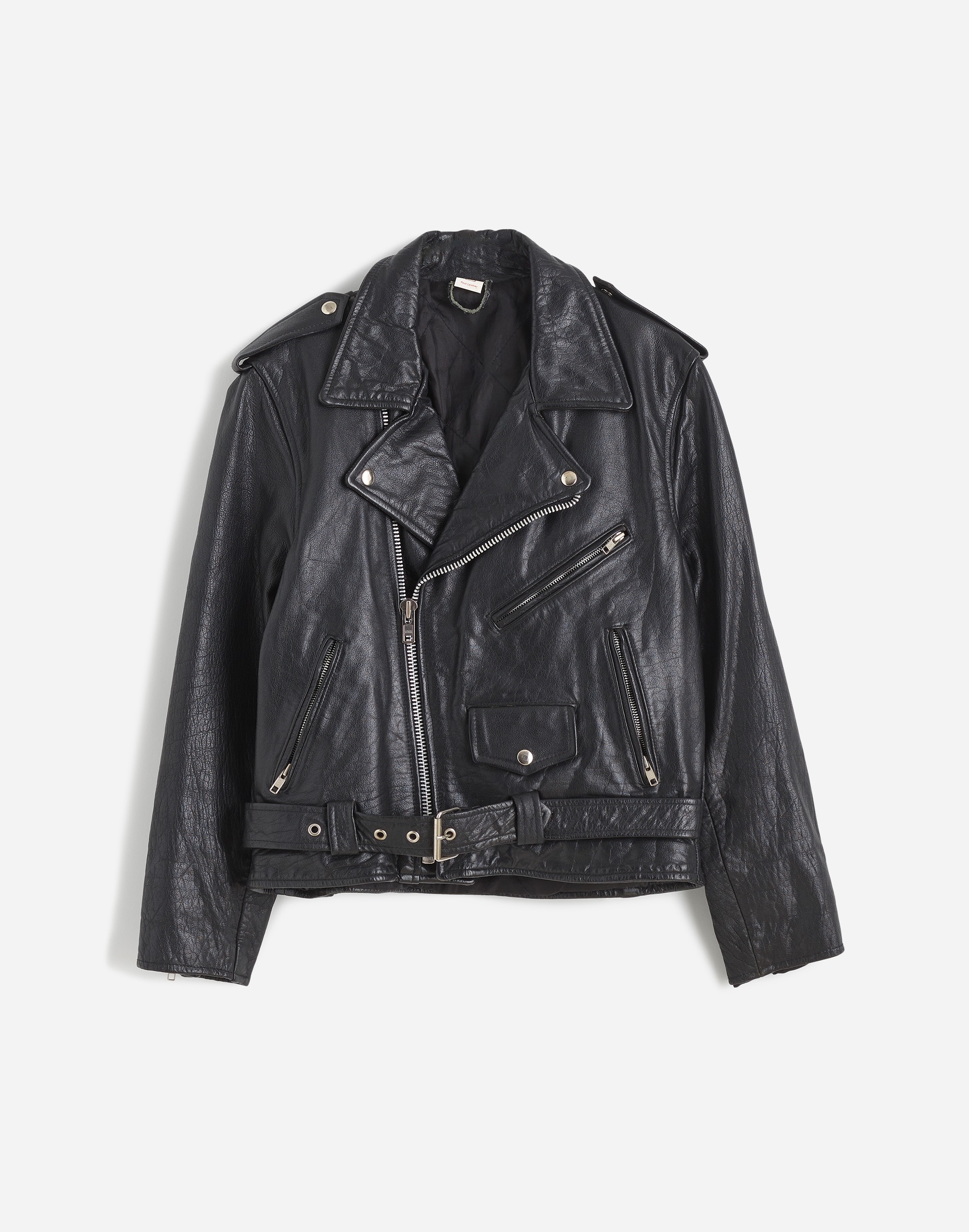 madewell | reluxe fashion preowned 1980s vintage leather biker jacket
