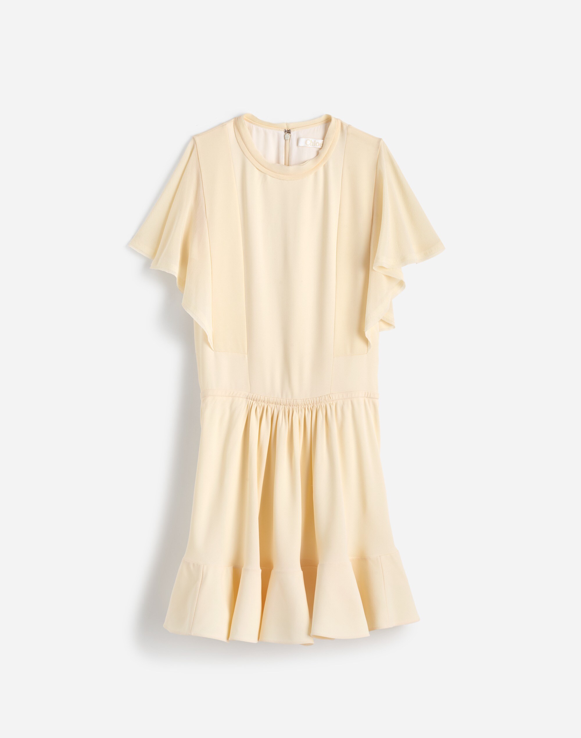 madewell | reluxe fashion preowned chlo&eacute; silk ruffled mini dress