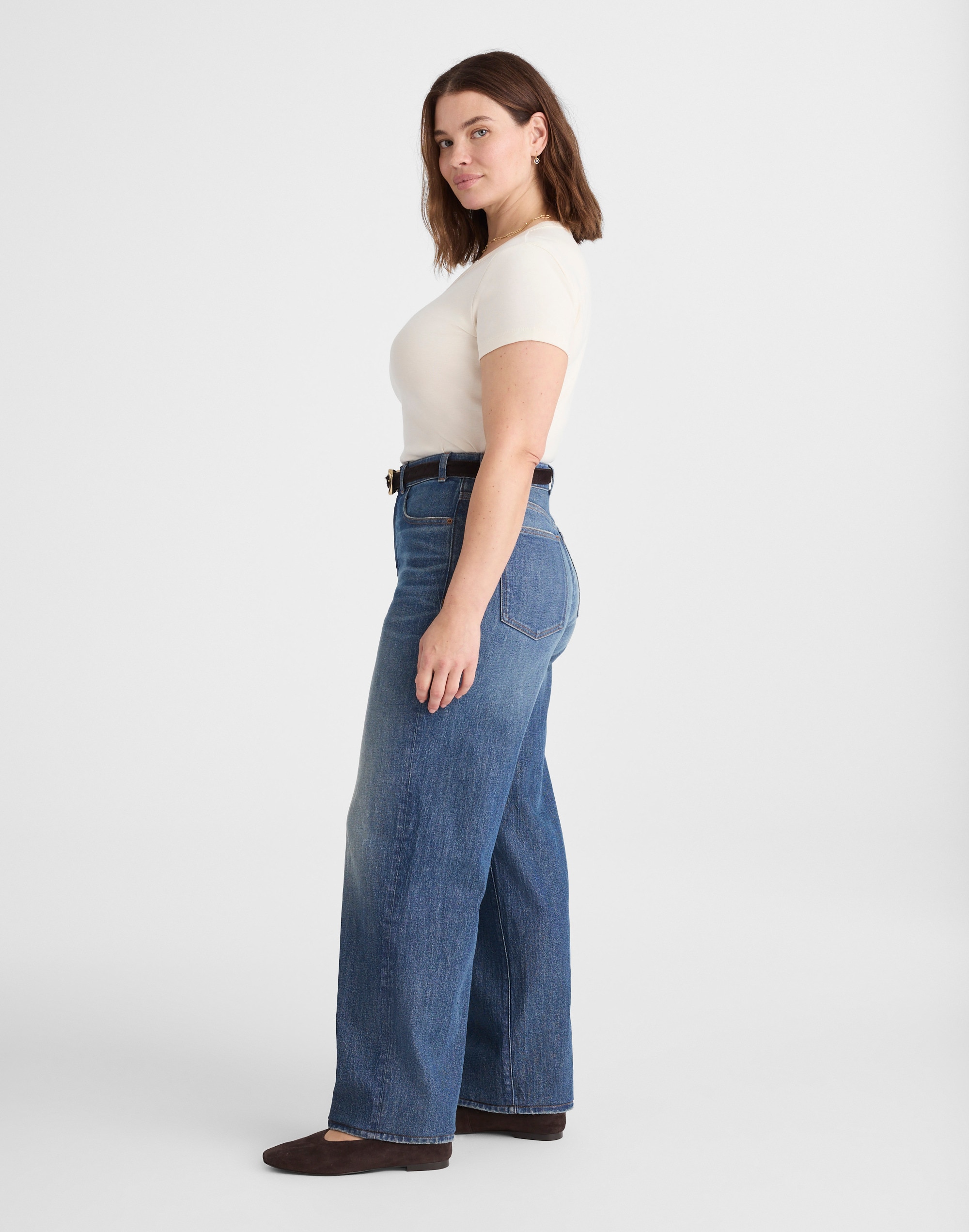 The Plus Perfect Vintage Wide-Leg Jean Alternate Image 3