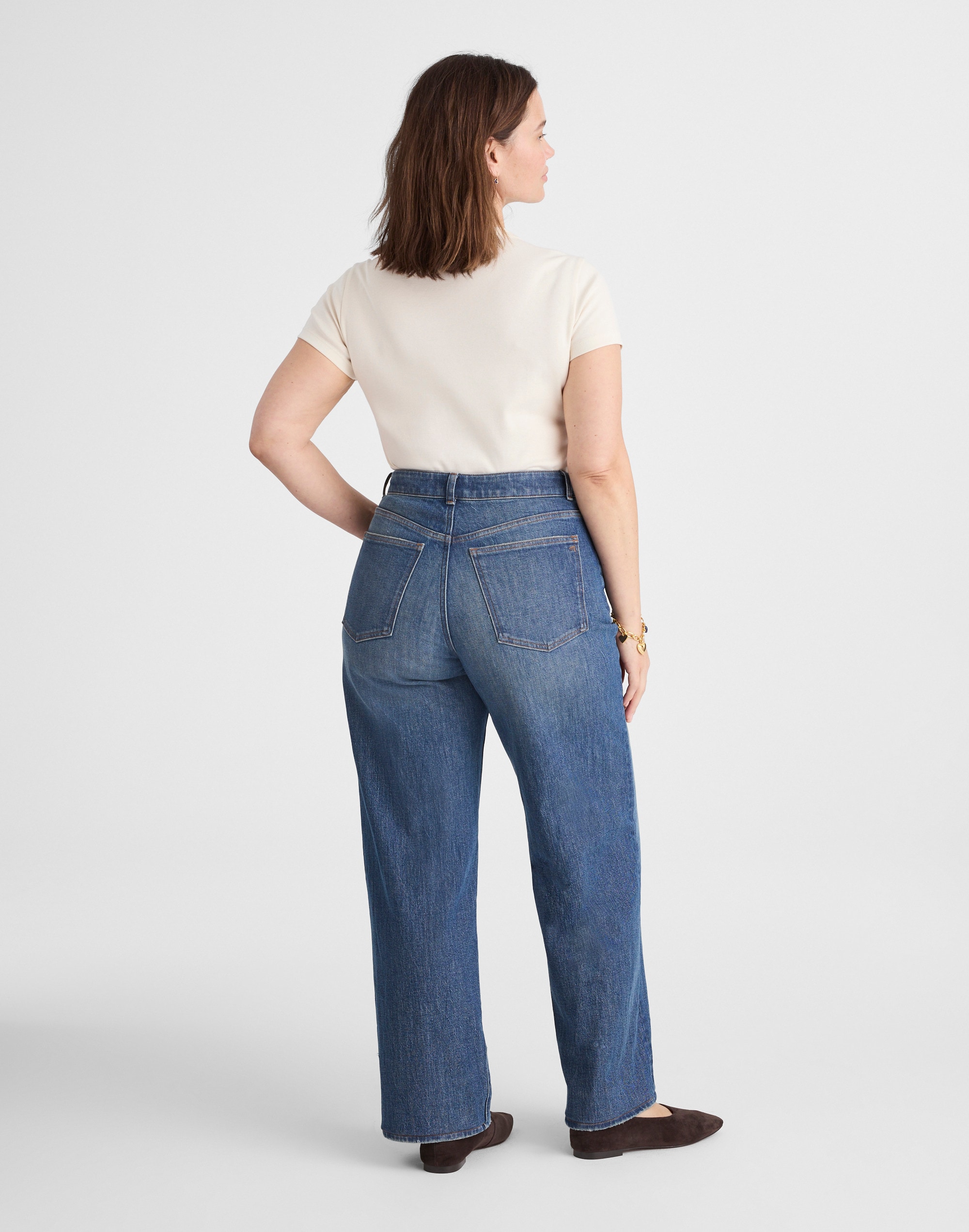 The Plus Perfect Vintage Wide-Leg Jean Alternate Image 4