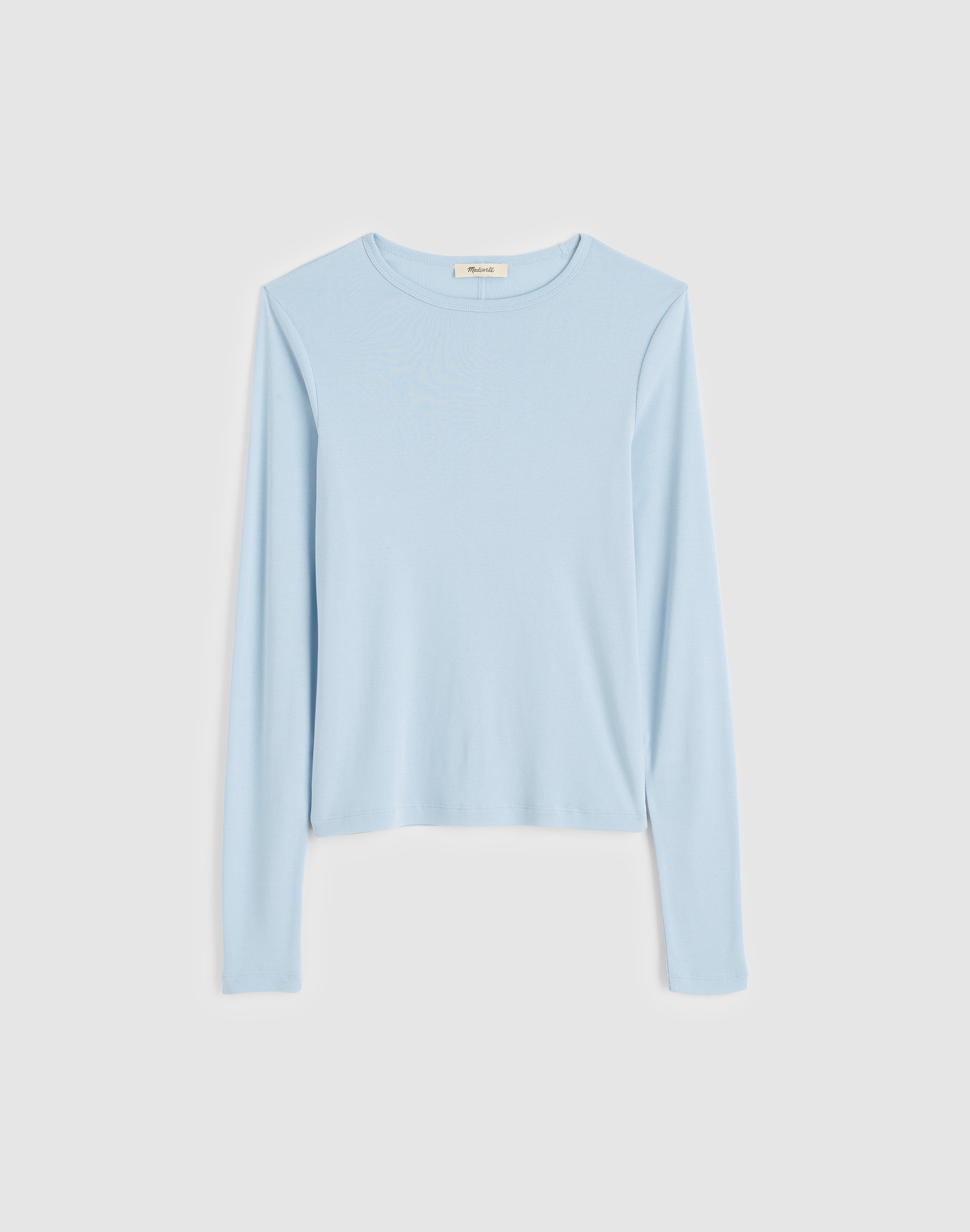 Crewneck Long-Sleeve Tee in SoSoft Cotton
