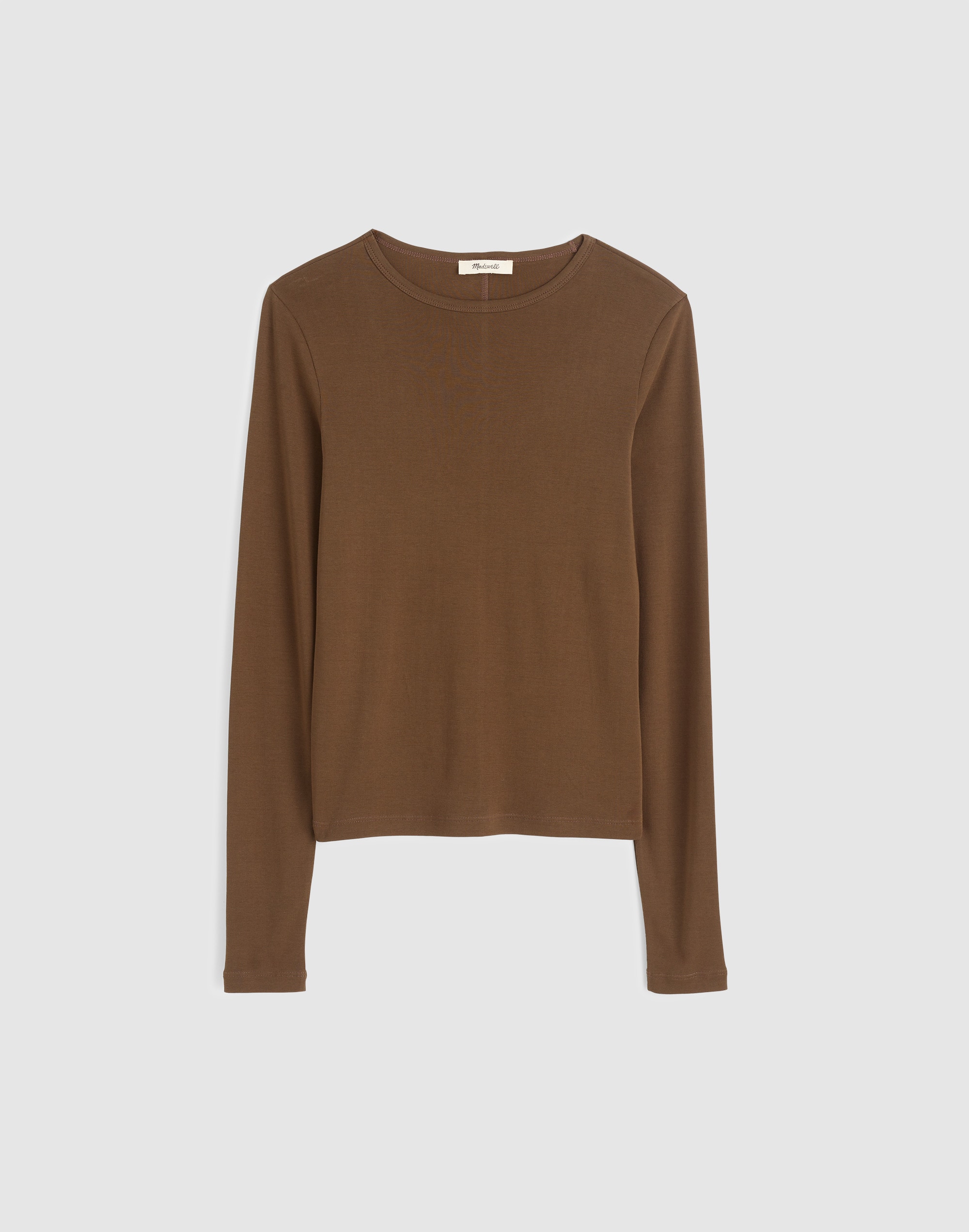Crewneck Long-Sleeve Tee in SoSoft Cotton