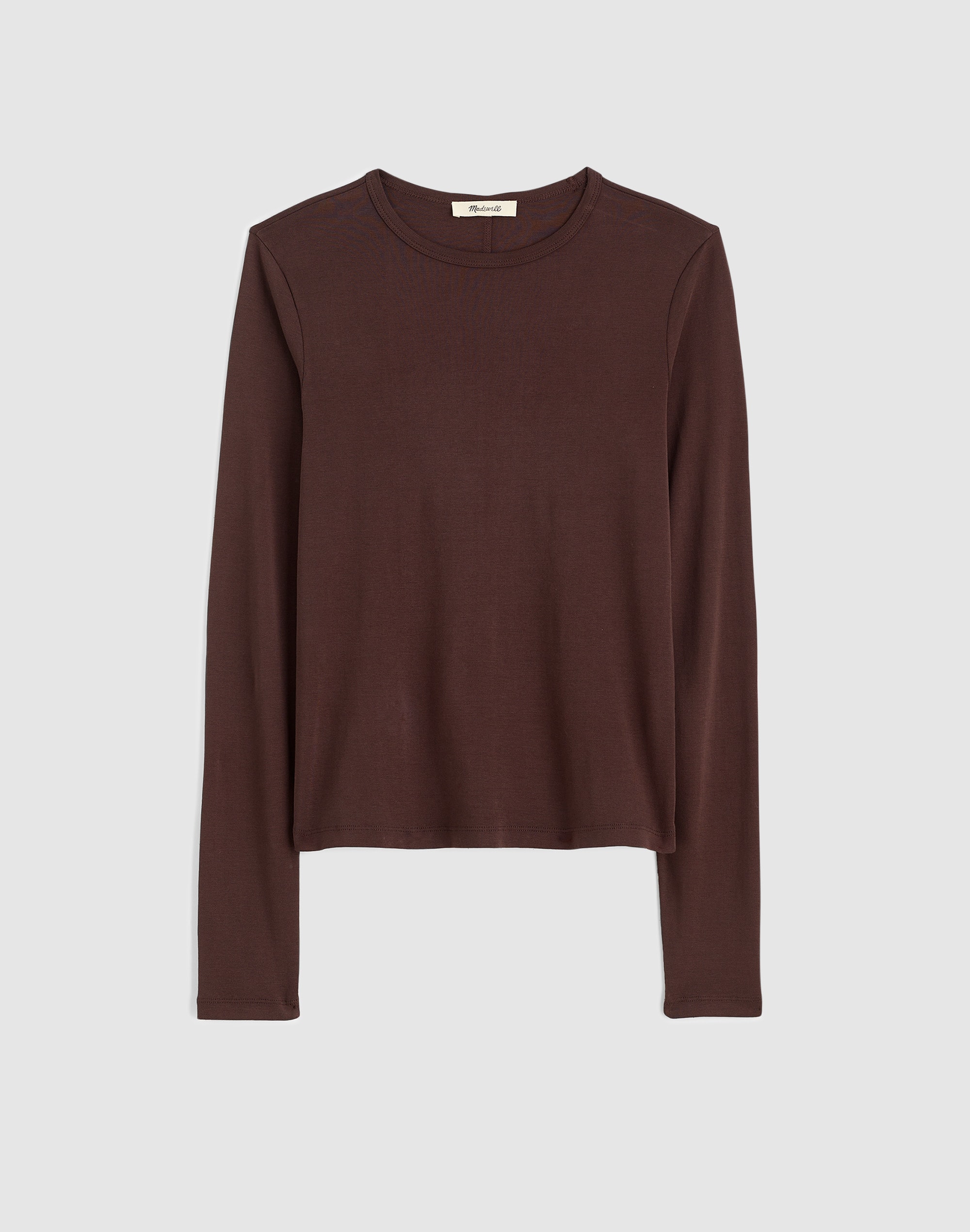 Crewneck Long-Sleeve Tee in SoSoft Cotton