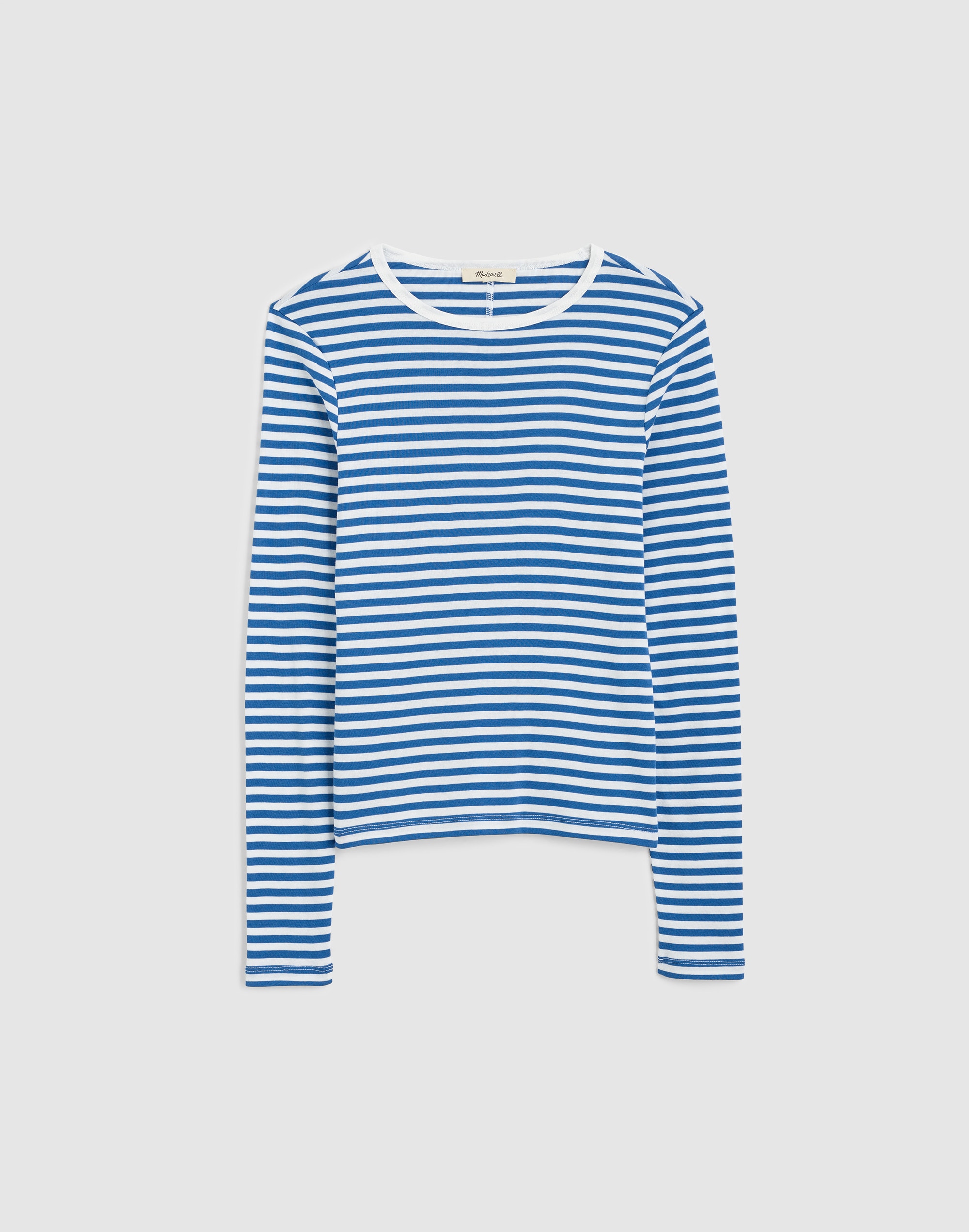 Crewneck Long-Sleeve Tee in SoSoft Cotton