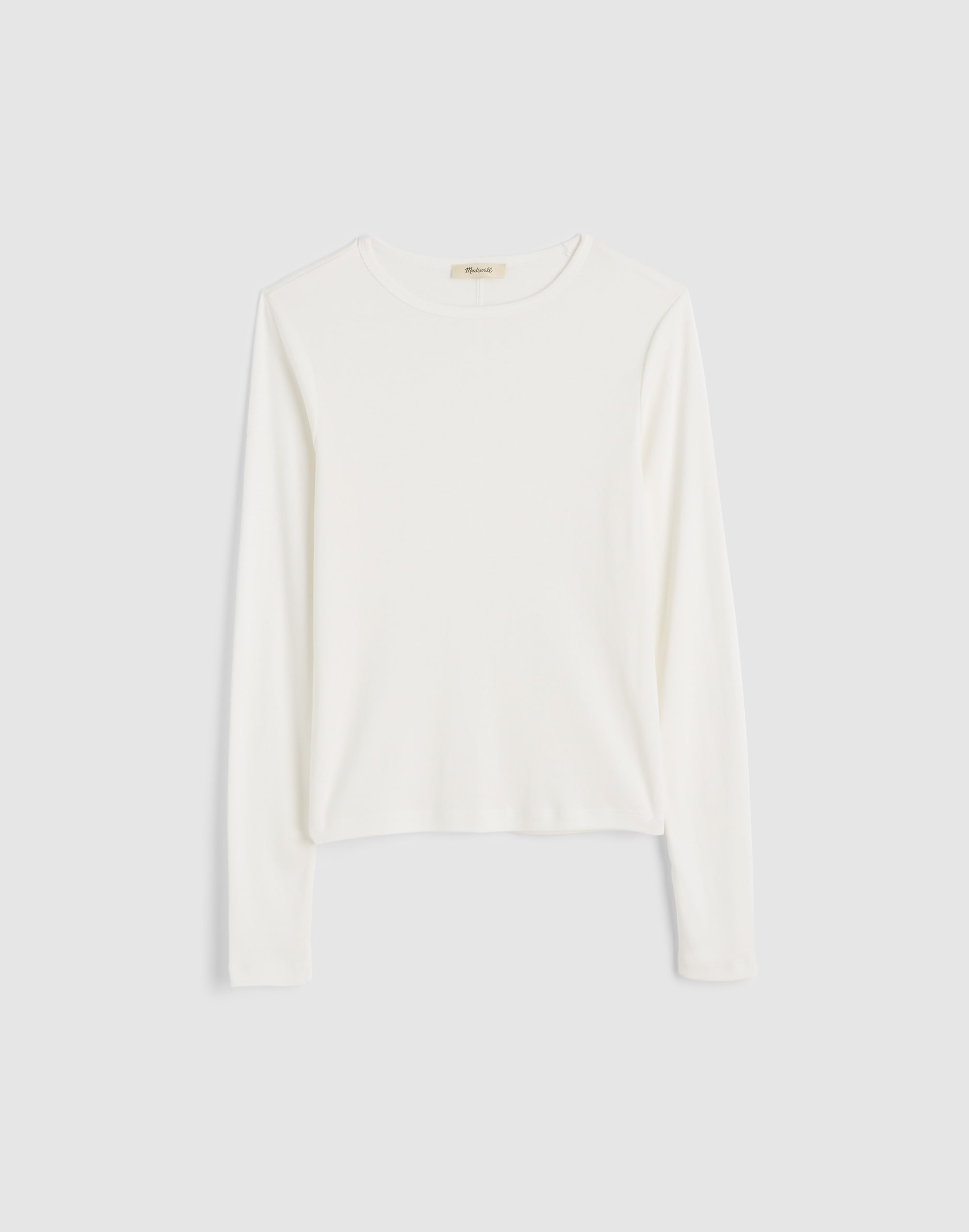 Crewneck Long-Sleeve Tee in SoSoft Cotton