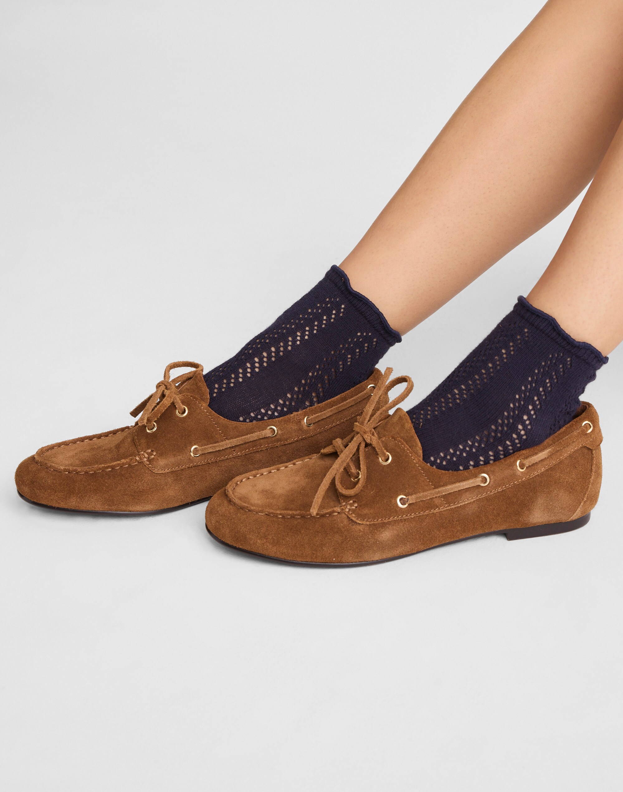 Textured-Knit Ankle Socks
