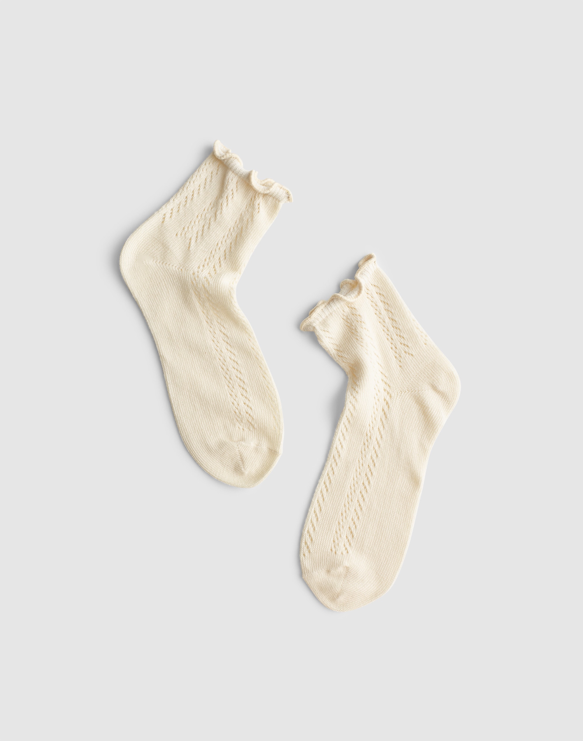Textured-Knit Ankle Socks
