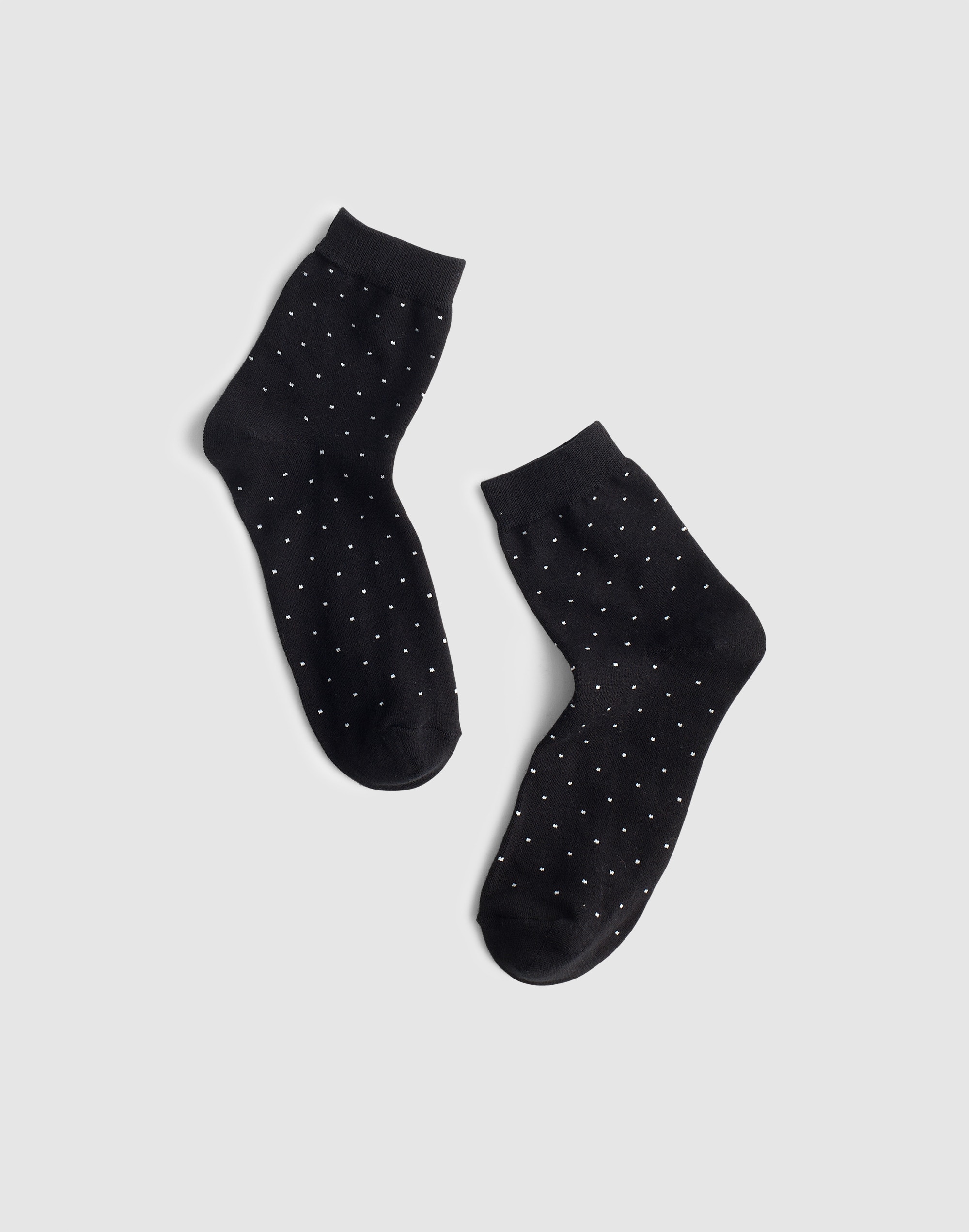 Cotton Ankle Socks in Polka Dot