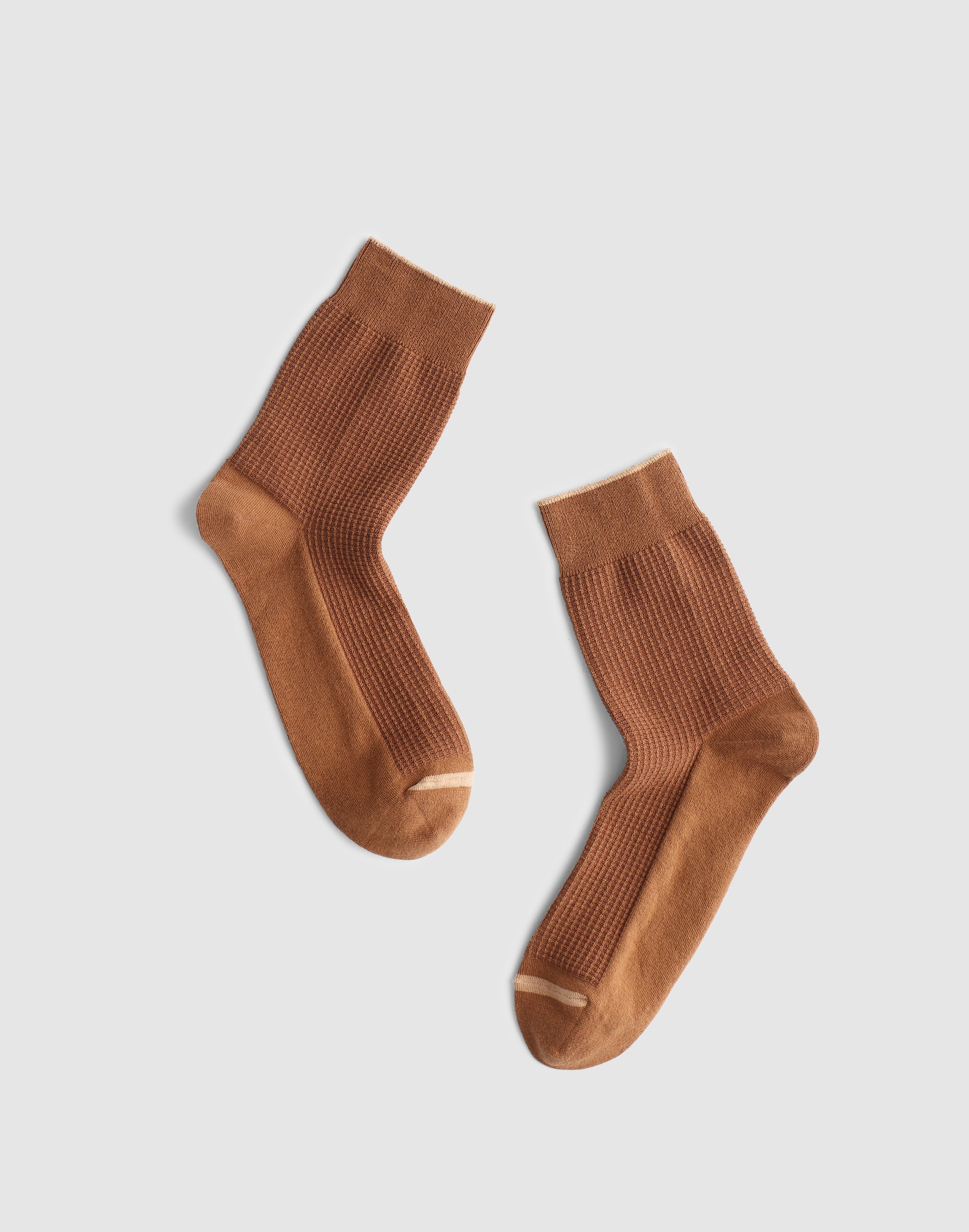 Waffle-Knit Trouser Sock