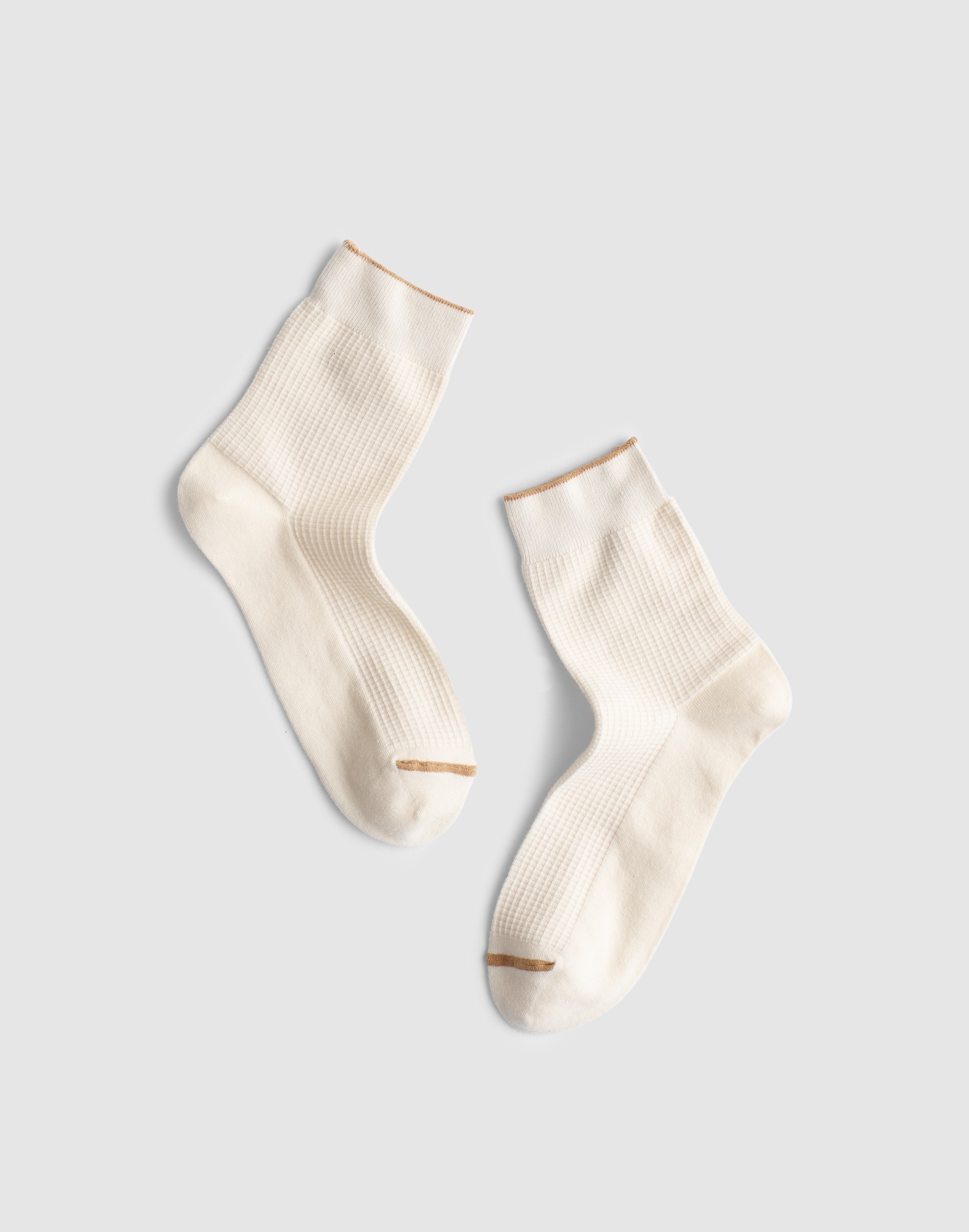 Waffle-Knit Trouser Sock