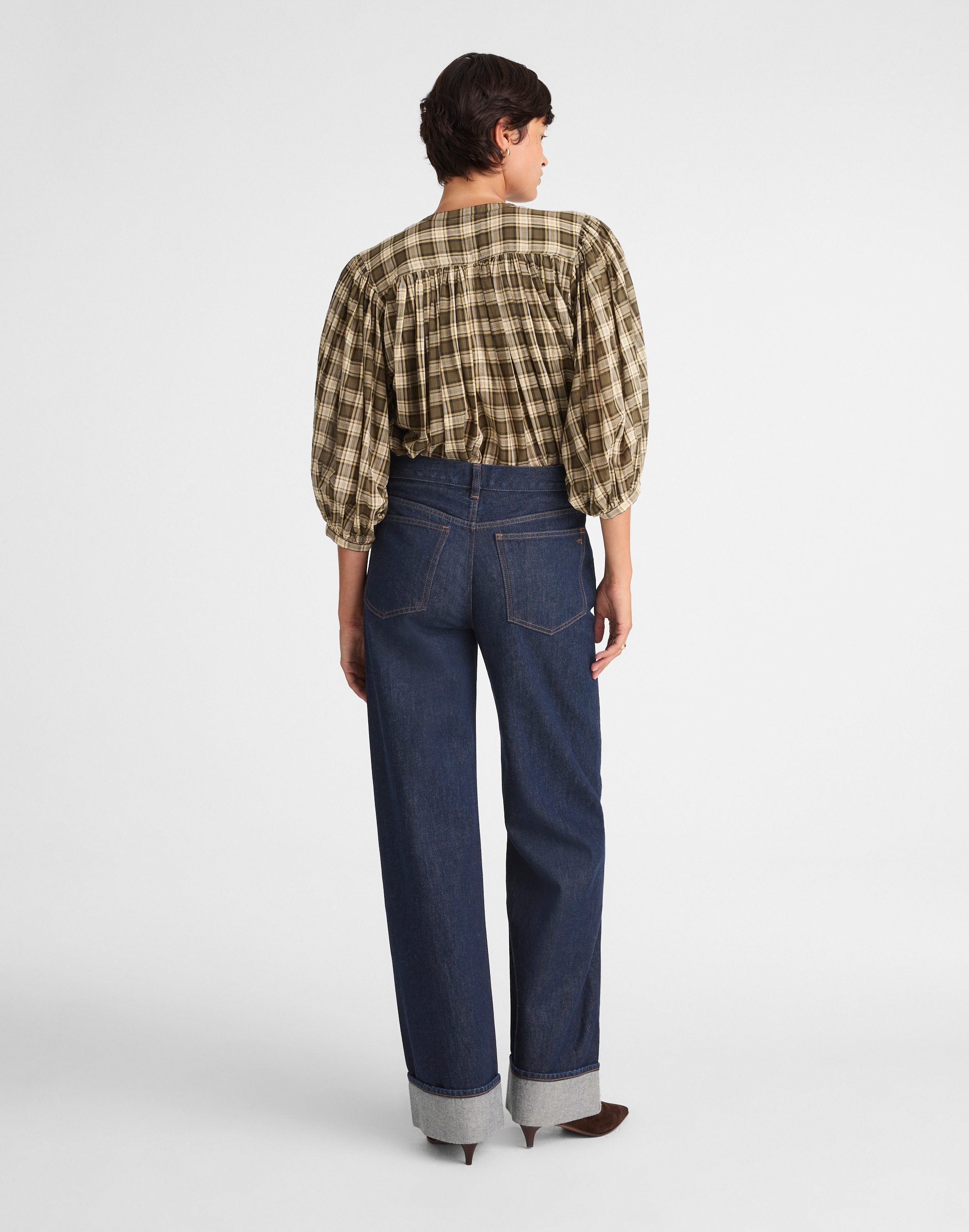 The Low-Slung Cuffed Baggy Jean Alternate Image 4