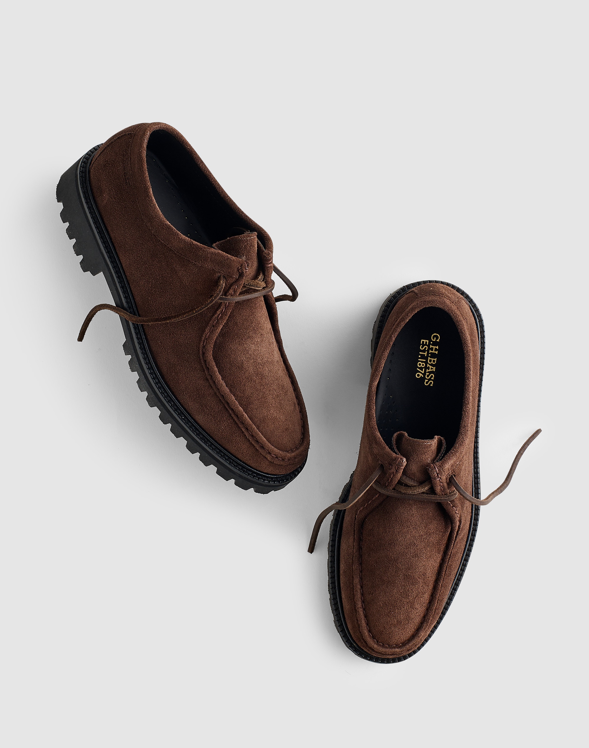 G.H.BASS Wallace Suede Moc