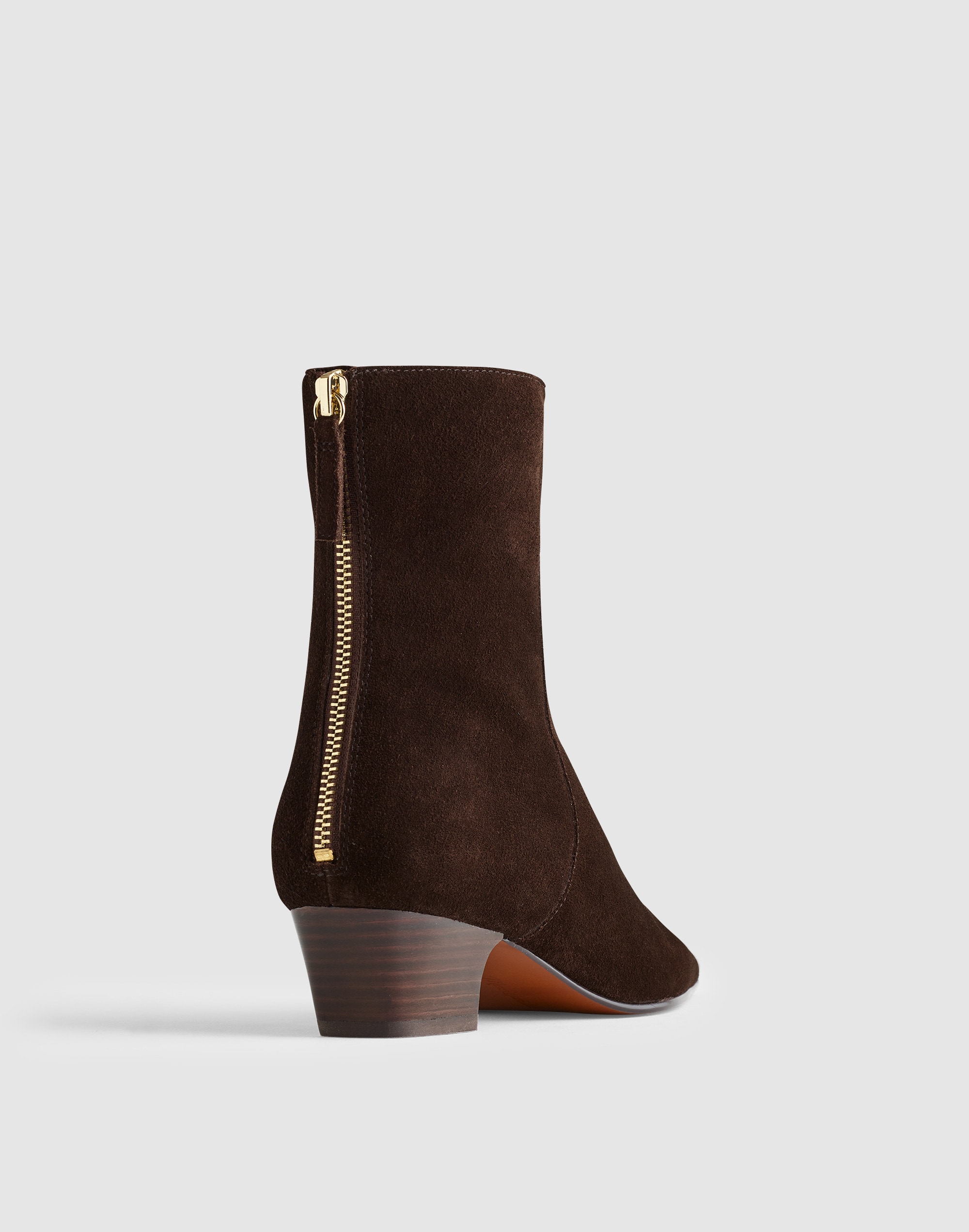 The Lexie Ankle Boot in Suede Alternate Image 1