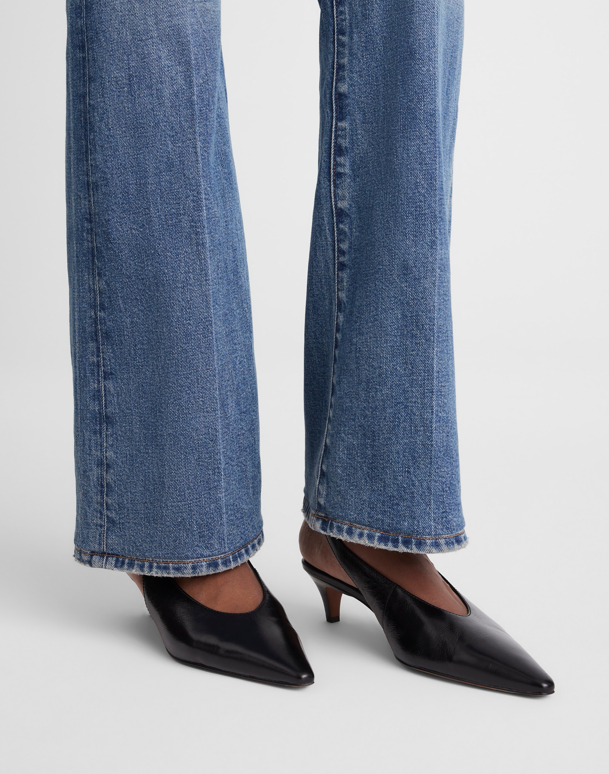 The Emilie Slingback Pump in Leather Alternate Image 4