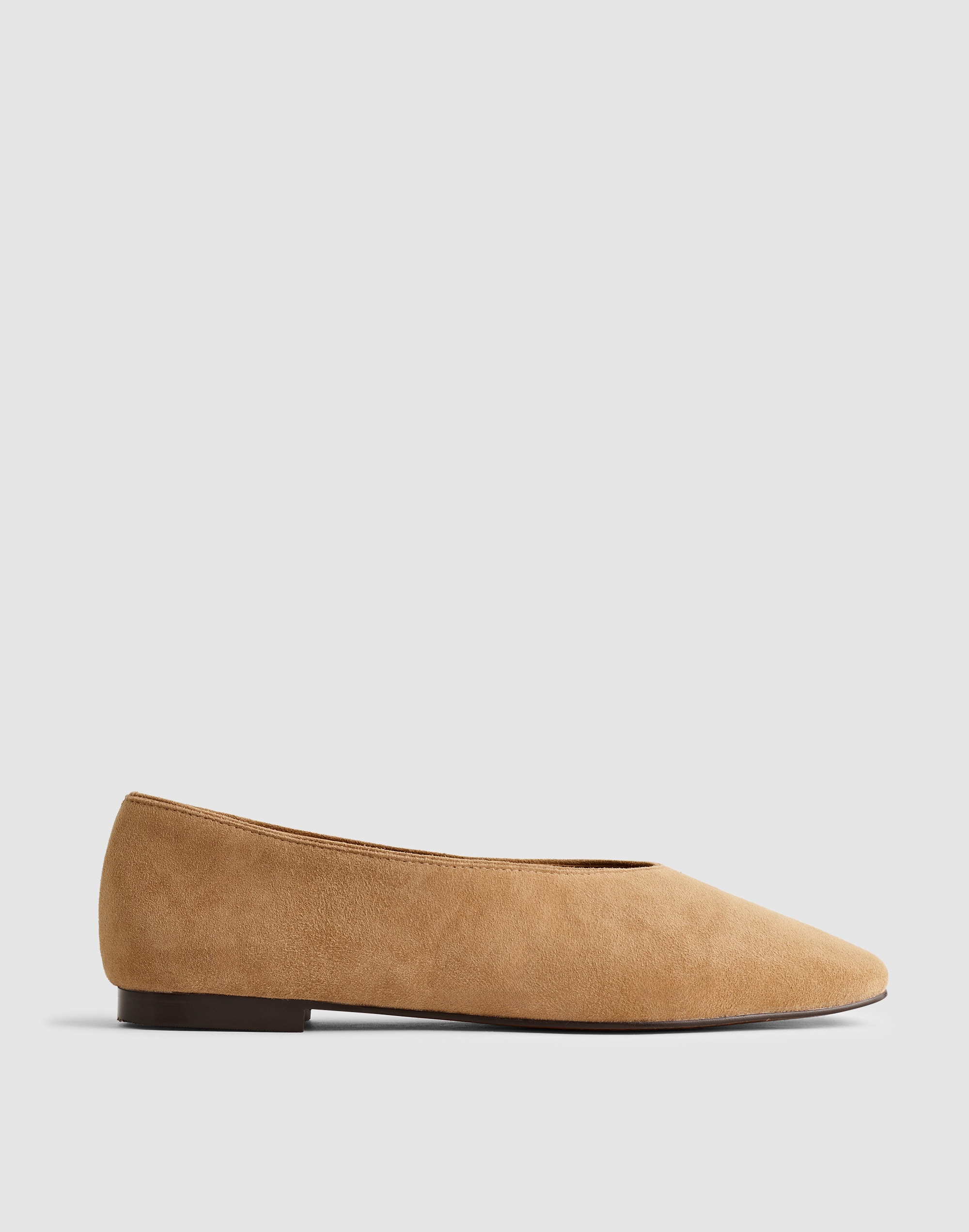 the mylie ballet flat in suede