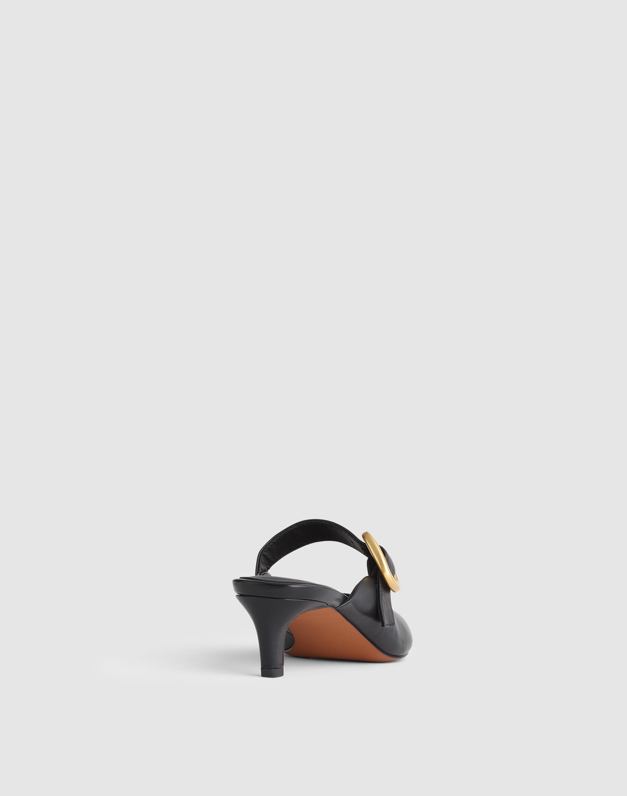 The Emilie Mule in Leather