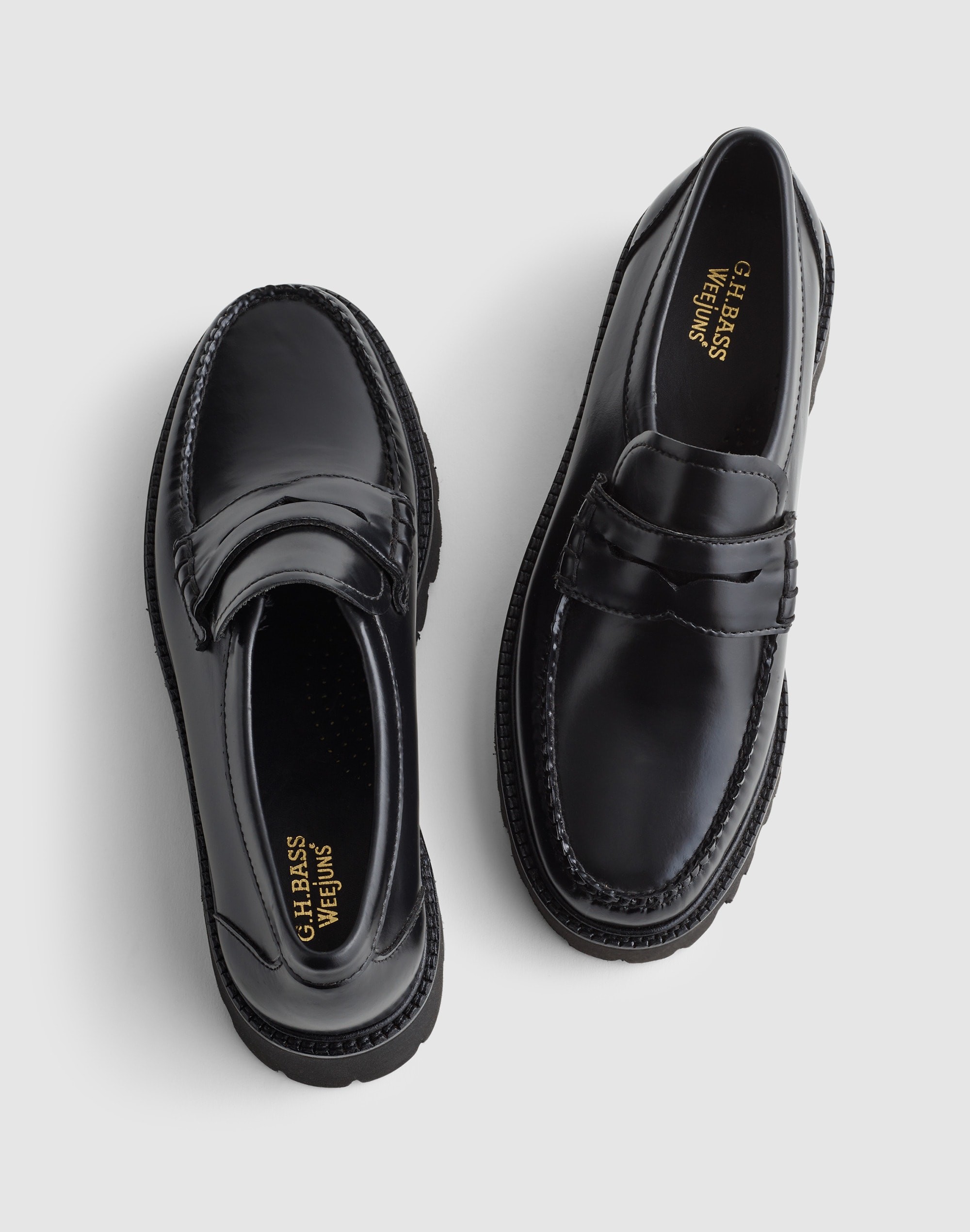 G.H.BASS Grace Super Lug Loafers