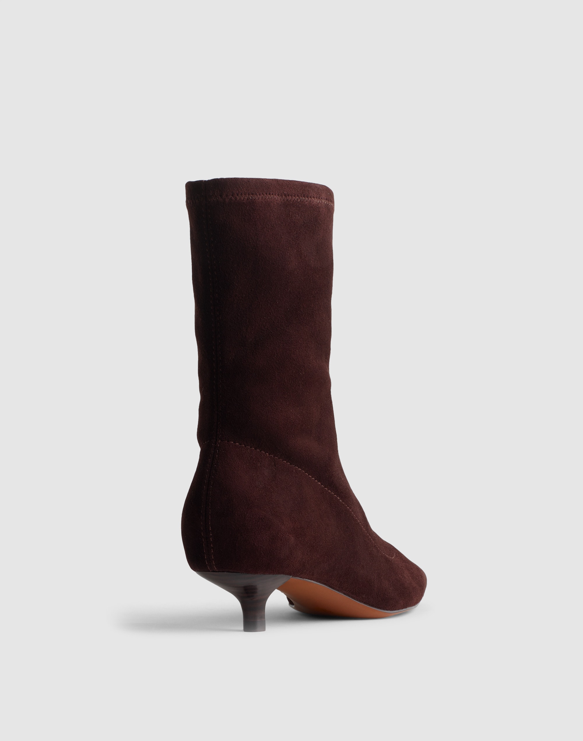 Madewell The Ciel Glove Ankle Boot In Brown