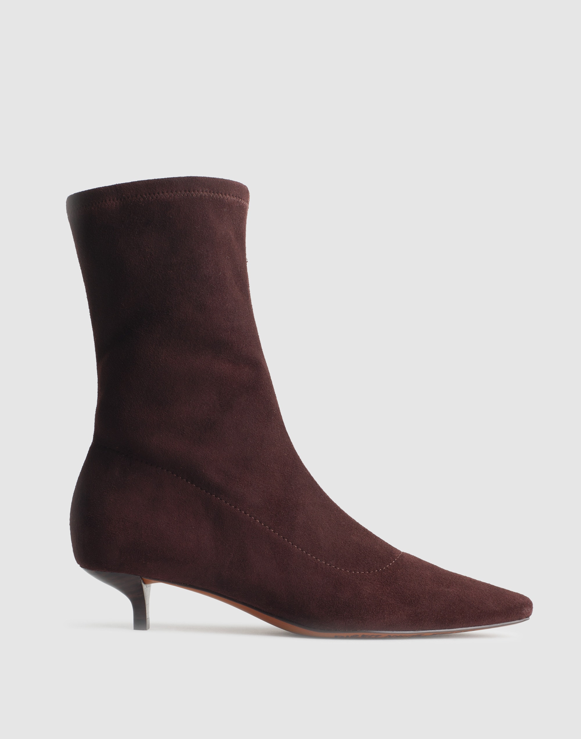 Madewell The Ciel Glove Ankle Boot In Brown