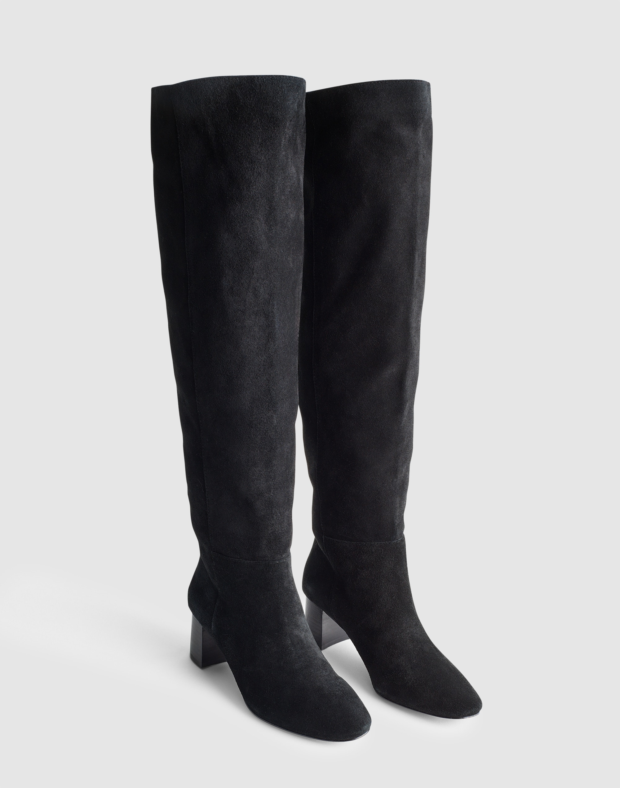 The Sylvia Over-The-Knee Boot in Suede