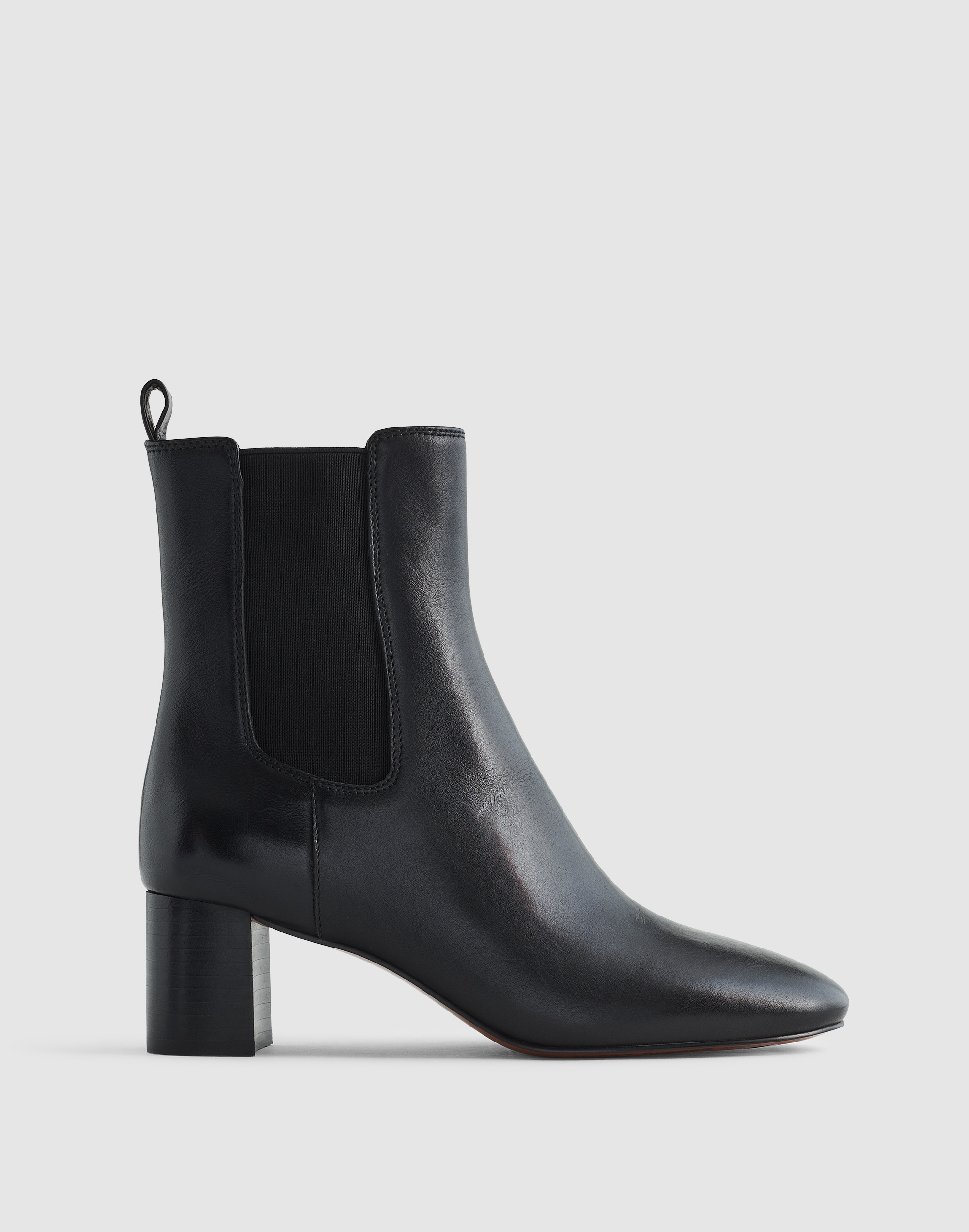 the sylvia chelsea boot in leather