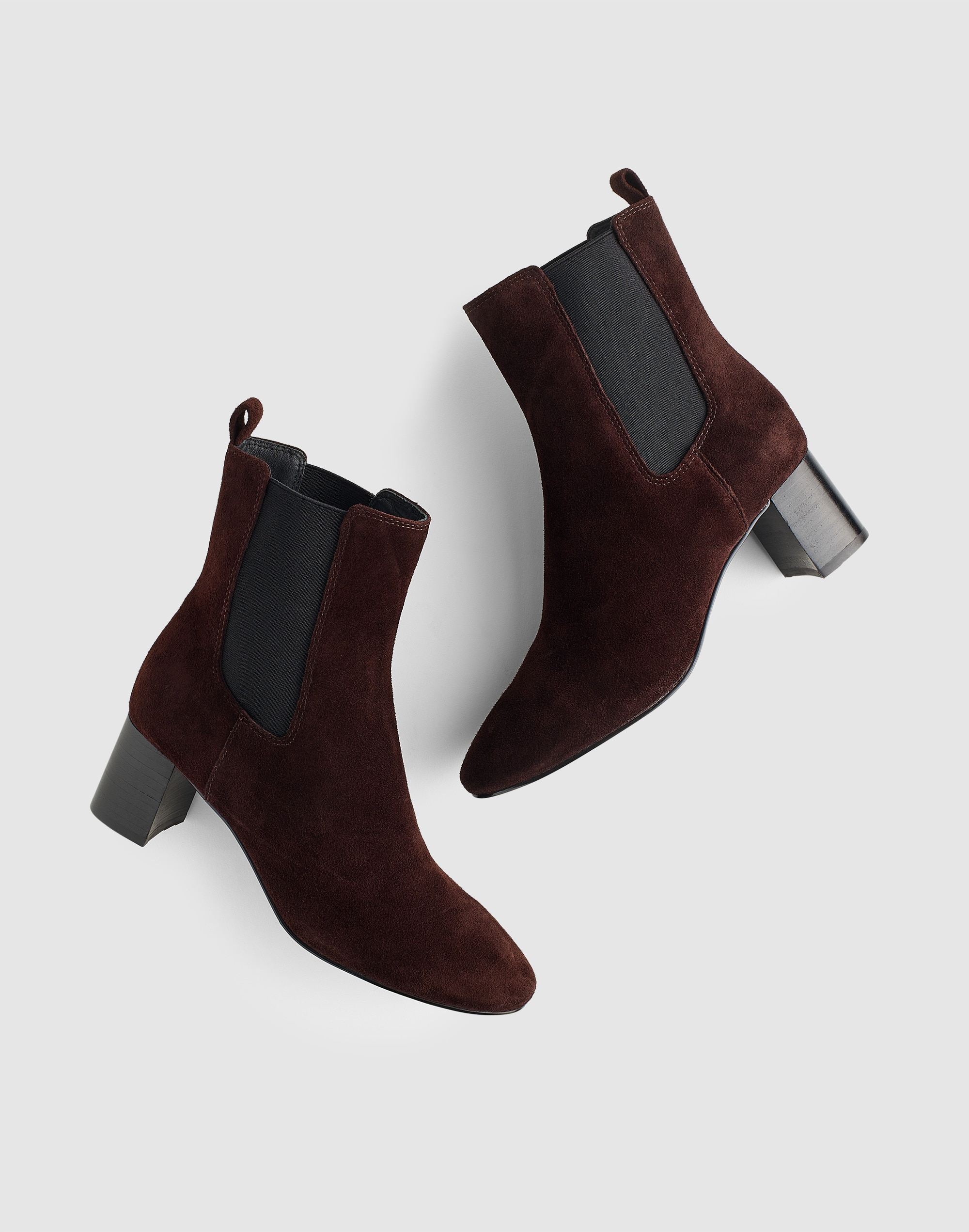 The Sylvia Chelsea Boot in Suede Alternate Image 2