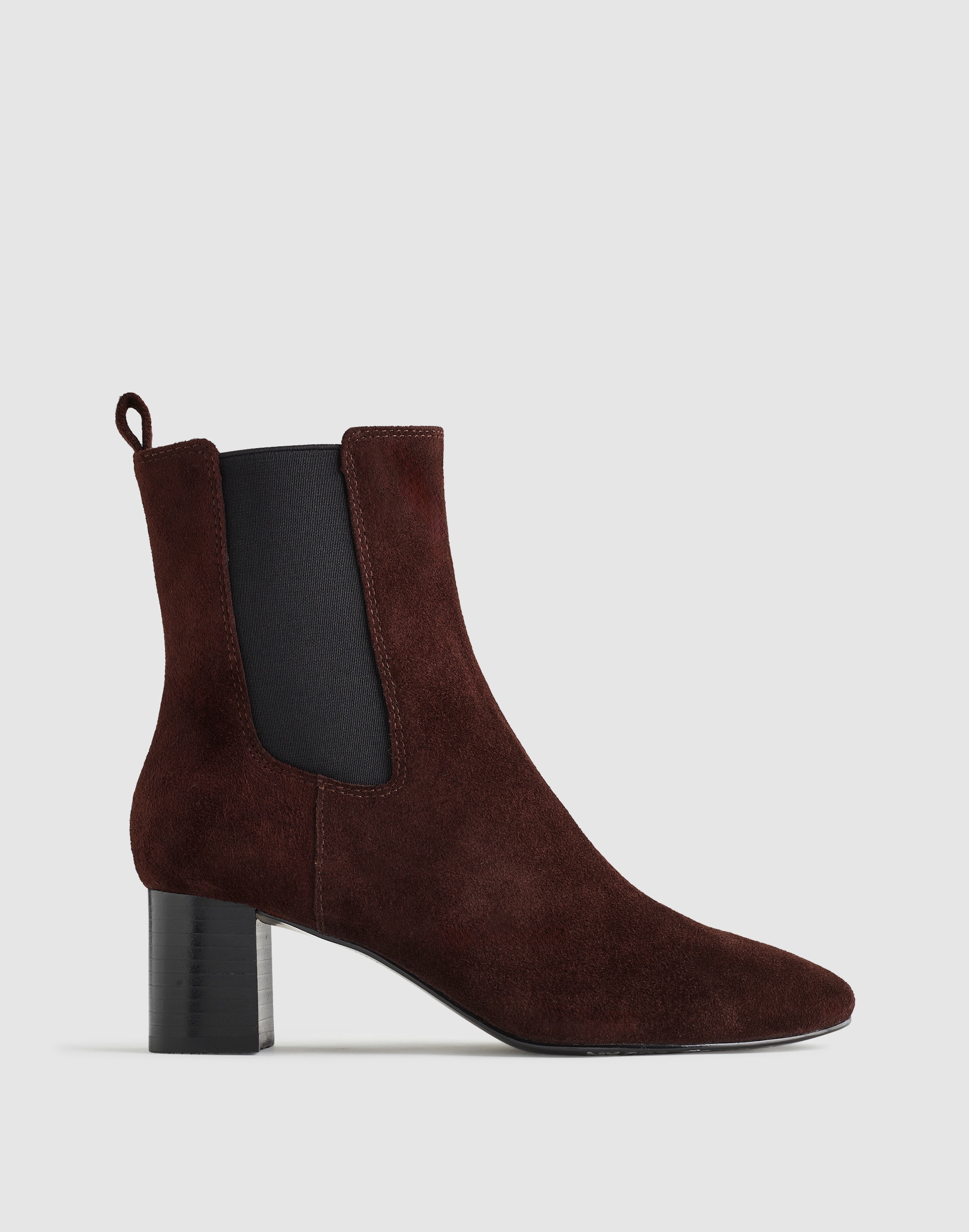 the sylvia chelsea boot in suede