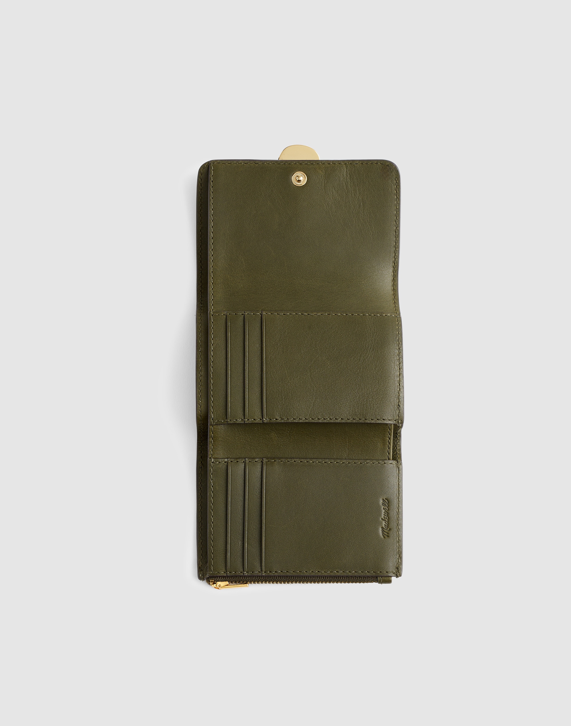 The Sculpted Metal Trifold Wallet Alternate Image 2