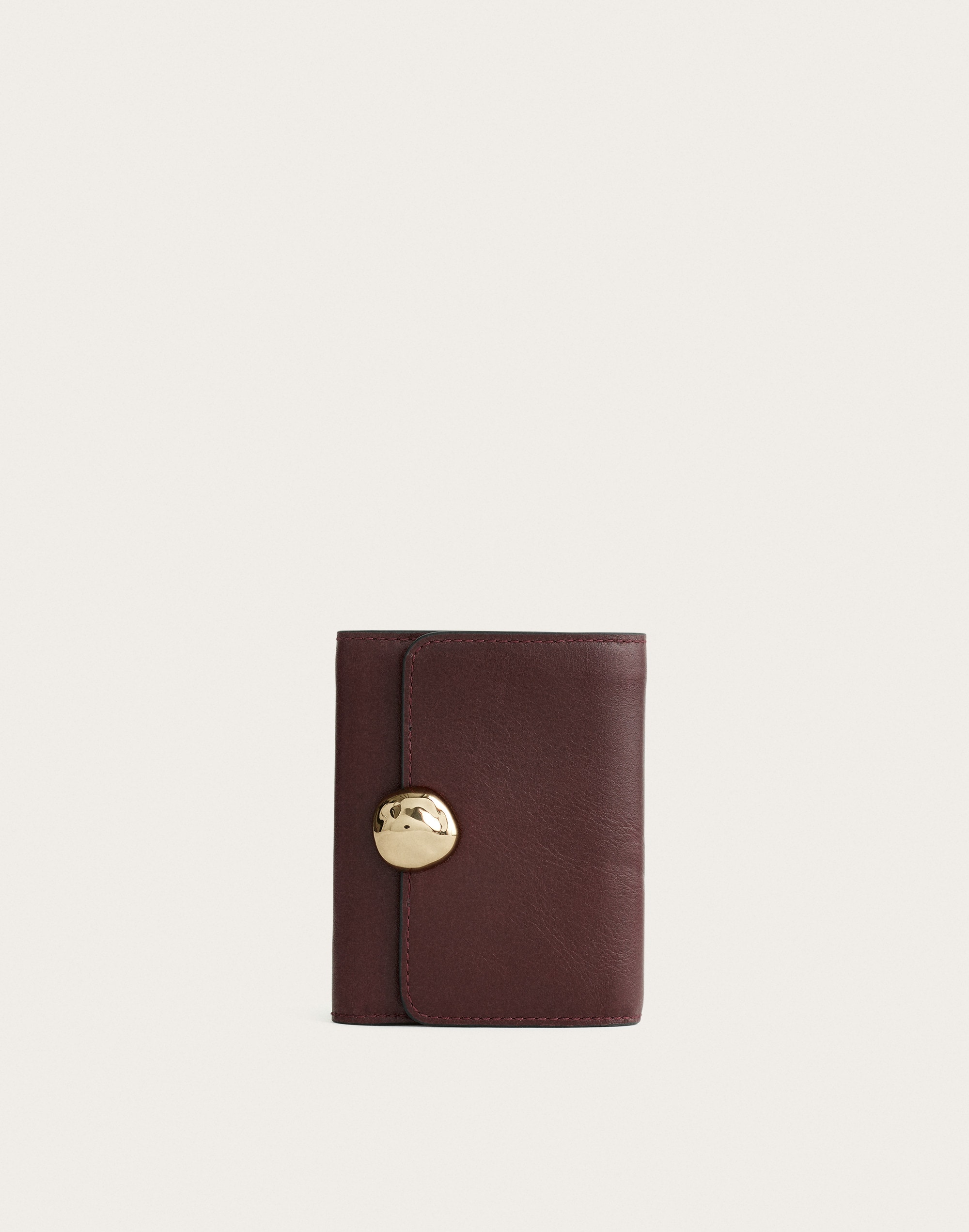 The Sculpted Metal Trifold Wallet