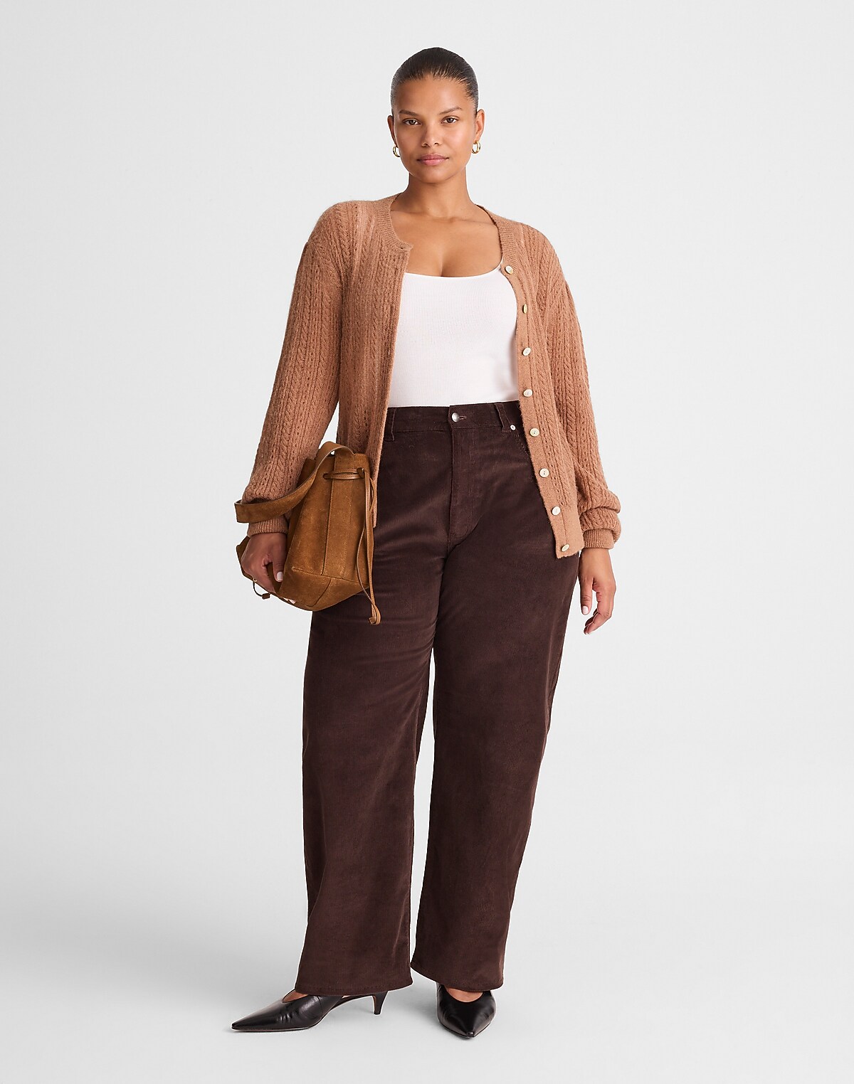 The Plus Balloon Pant in Corduroy