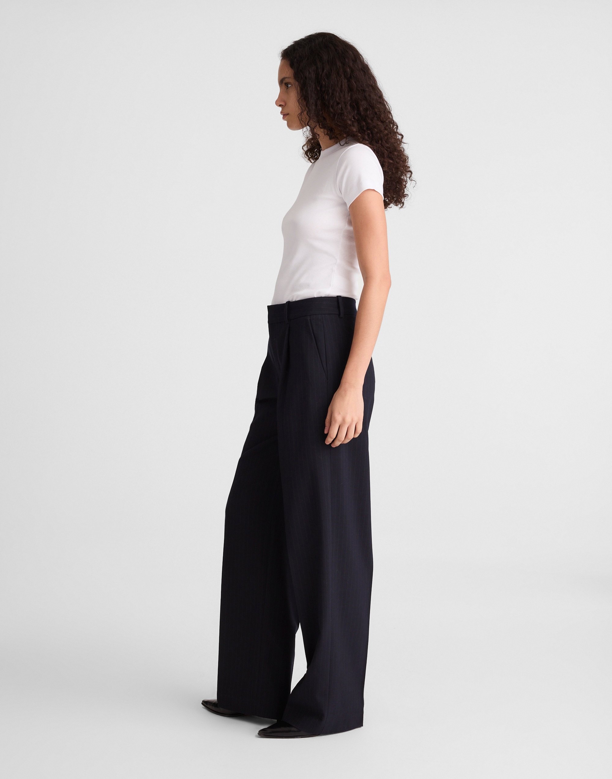 Slouchy Straight Pants Alternate Image 3