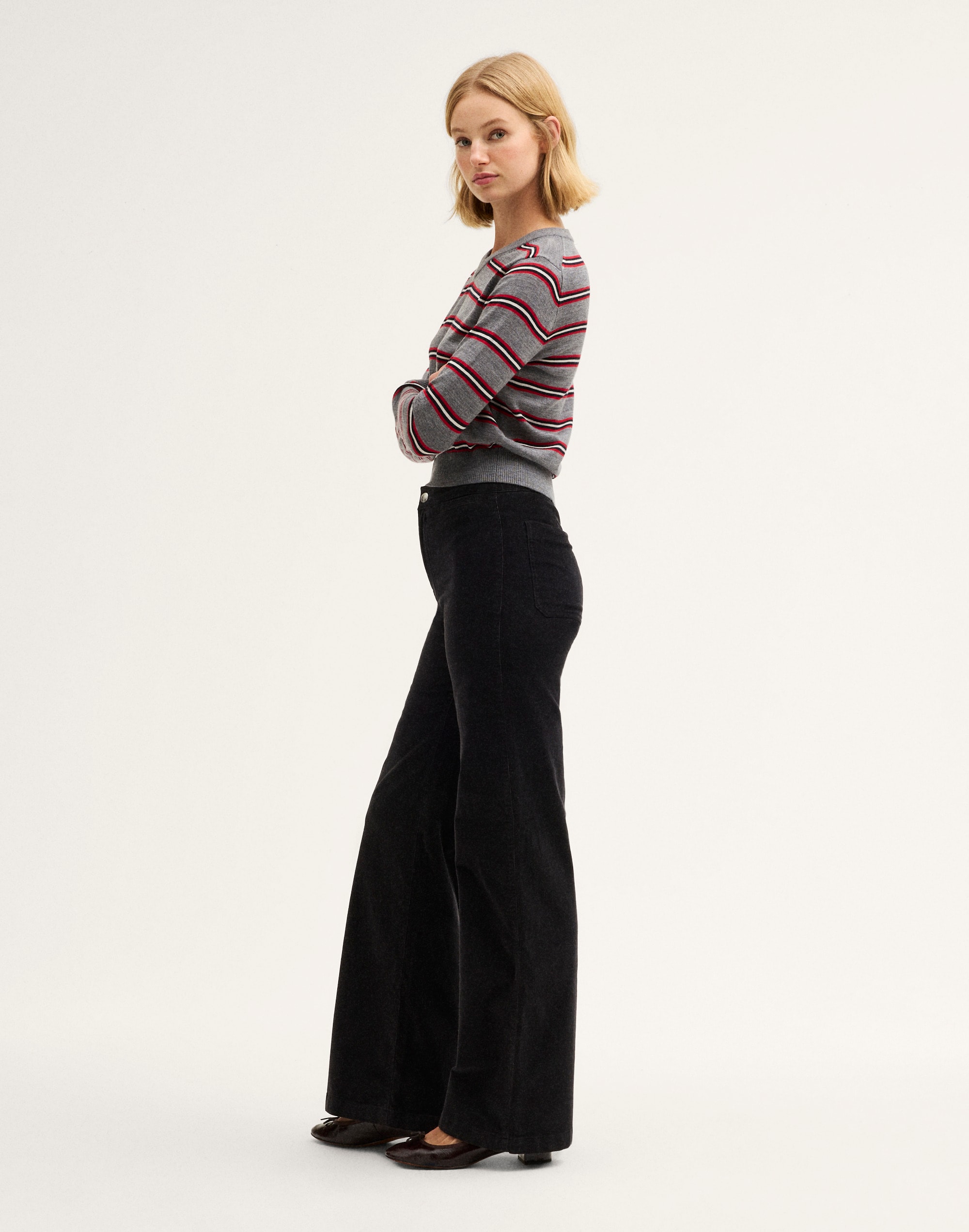 The Wide-Leg Pant in Corduroy