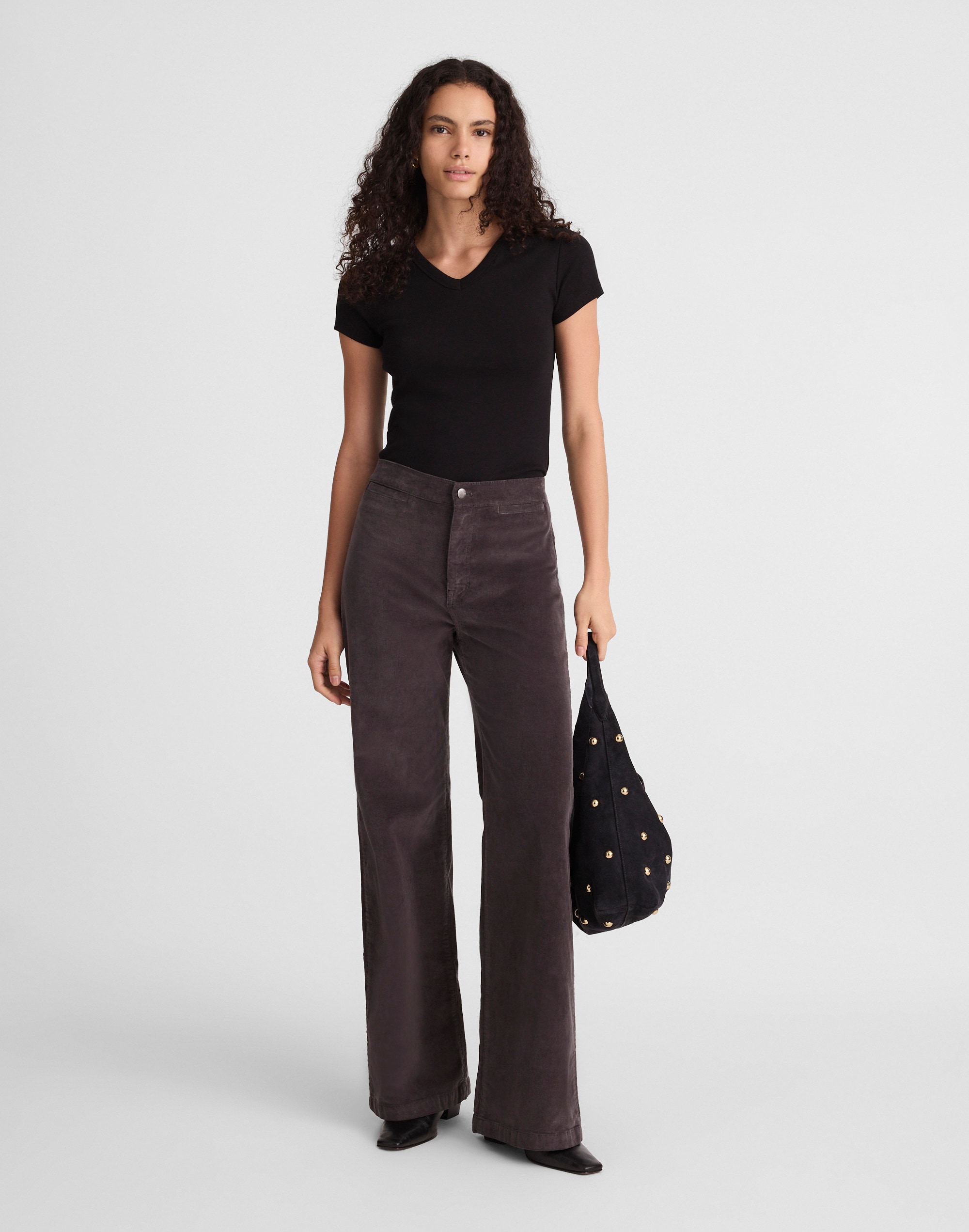 the wide-leg pant in corduroy