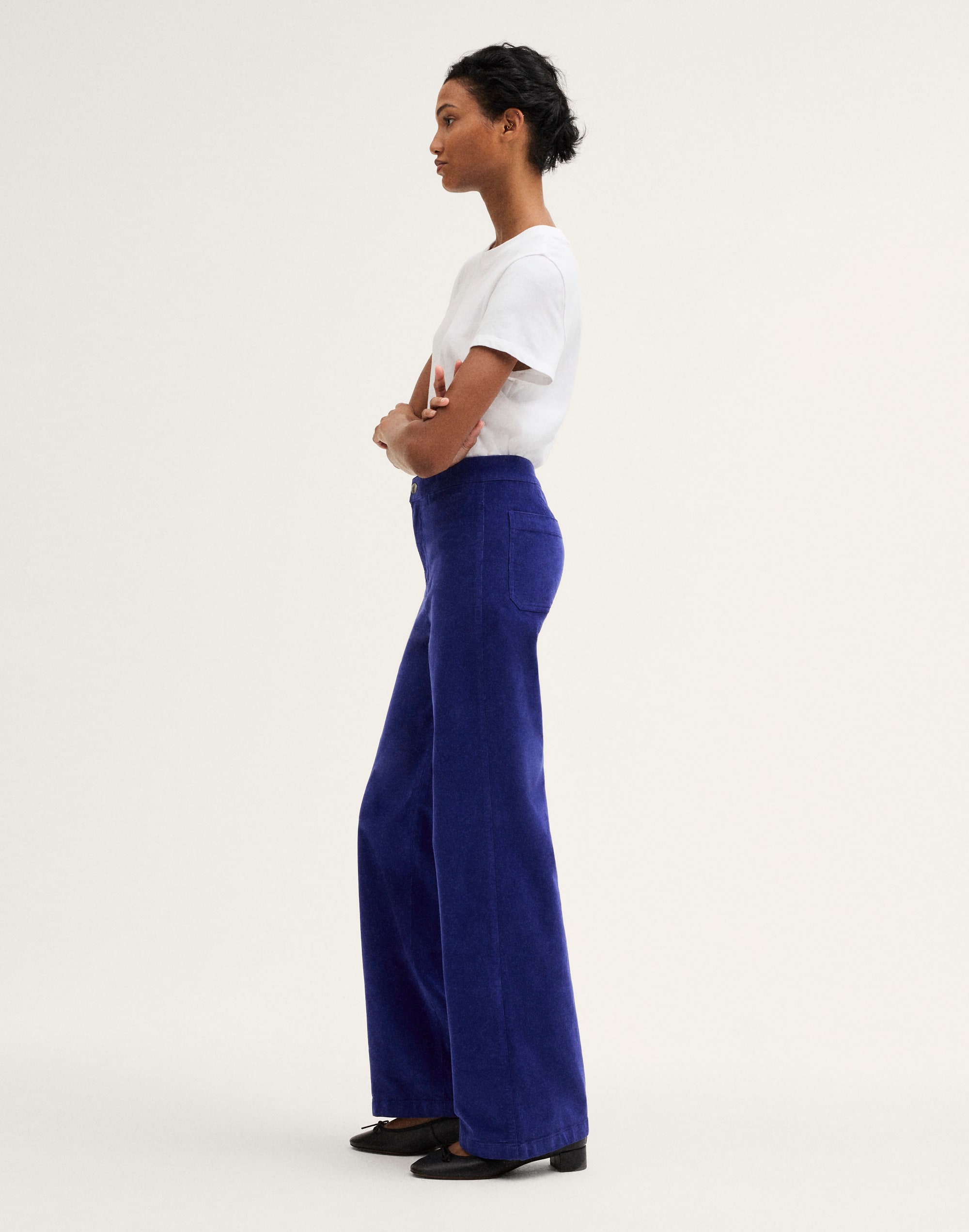The Wide-Leg Pant in Corduroy