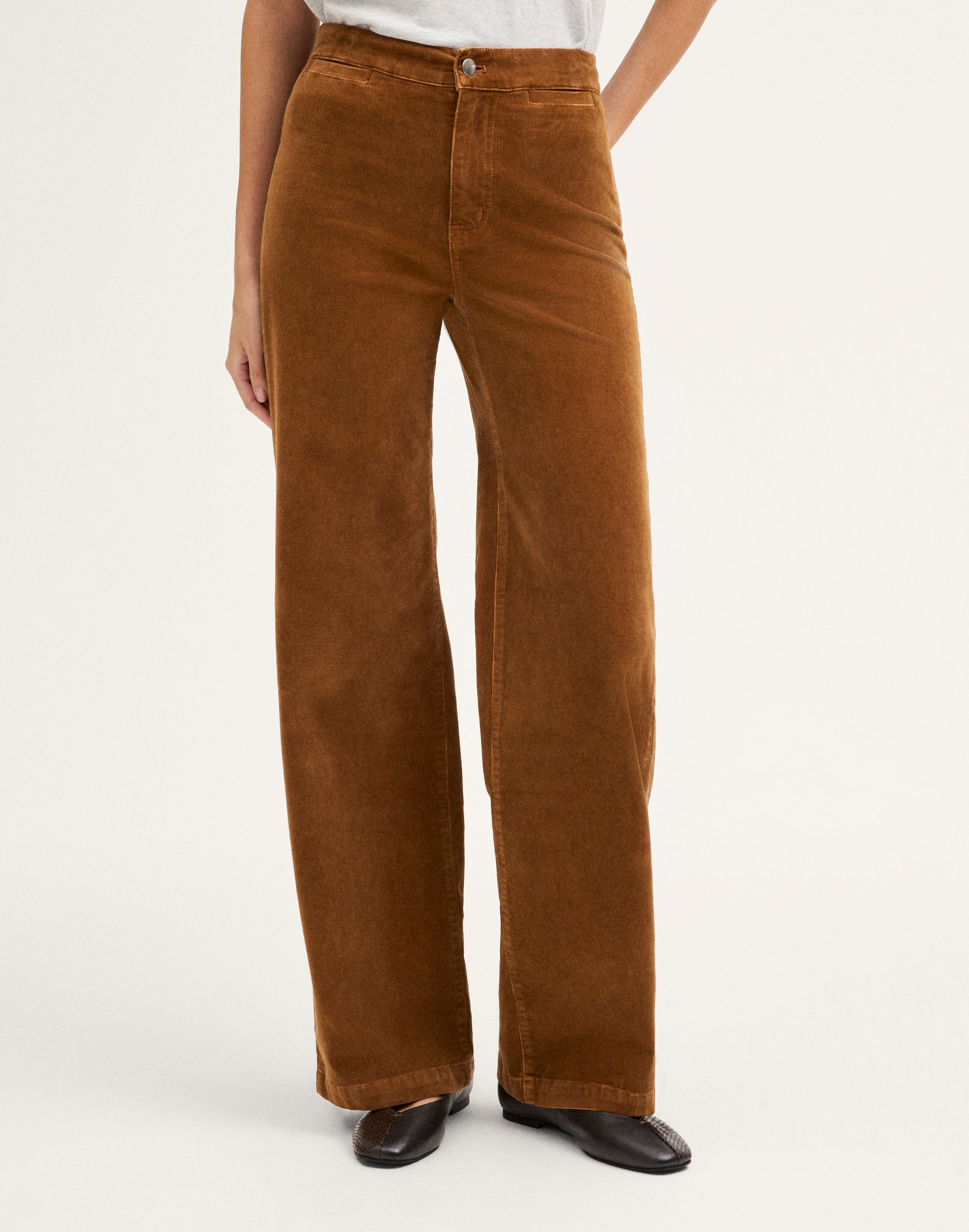 The Wide-Leg Pant in Corduroy Alternate Image 1