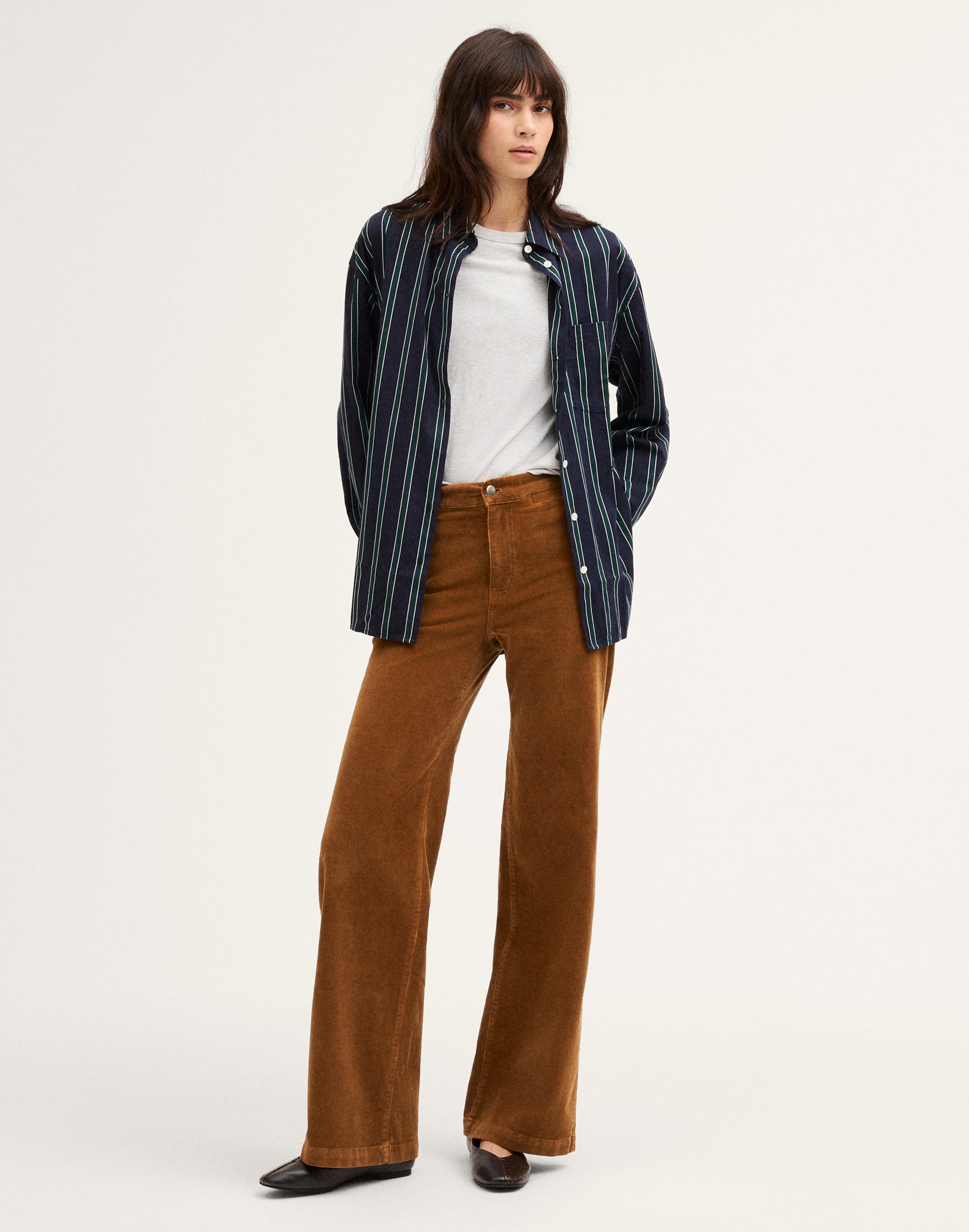 The Wide-Leg Pant in Corduroy