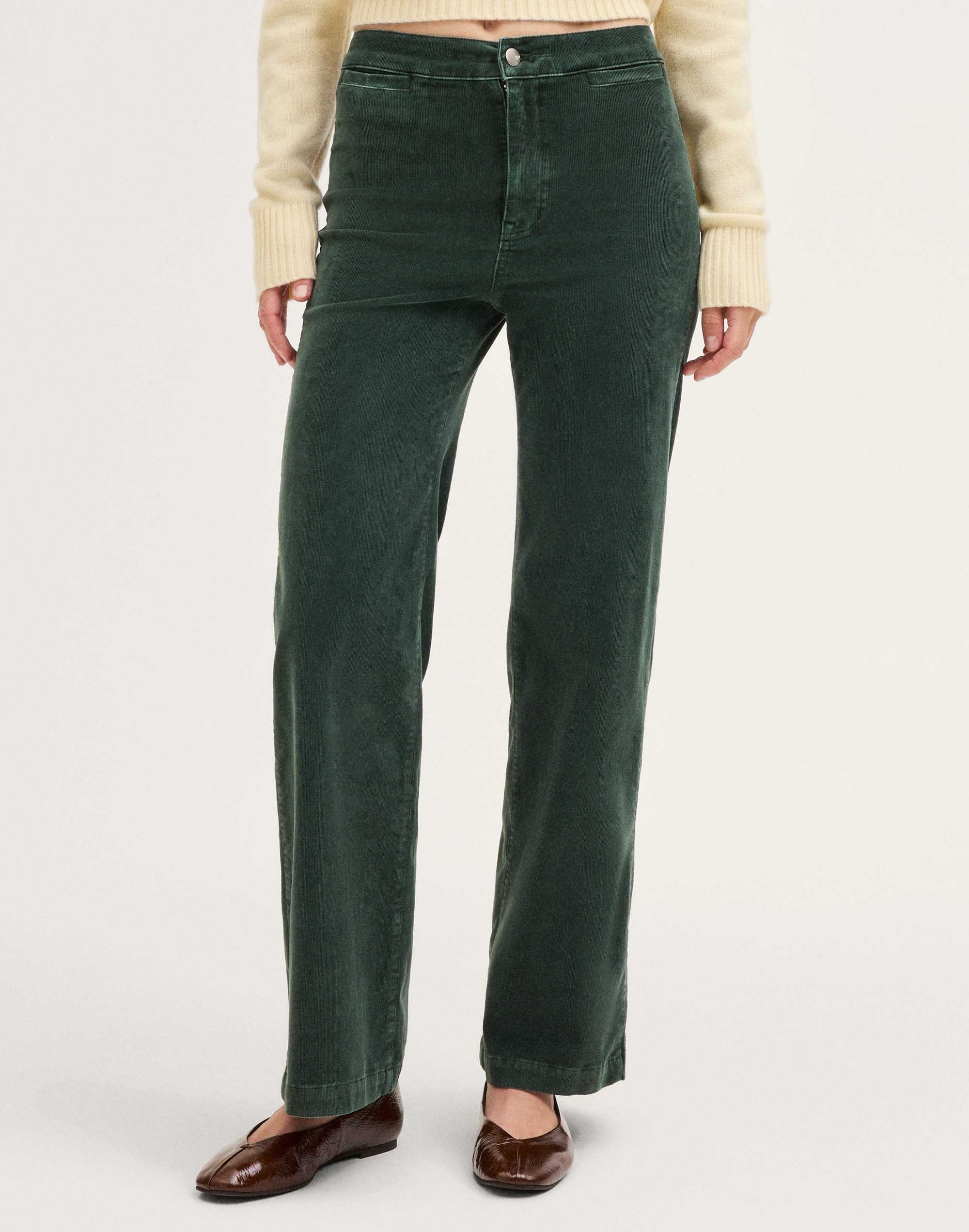 The Wide-Leg Pant in Corduroy