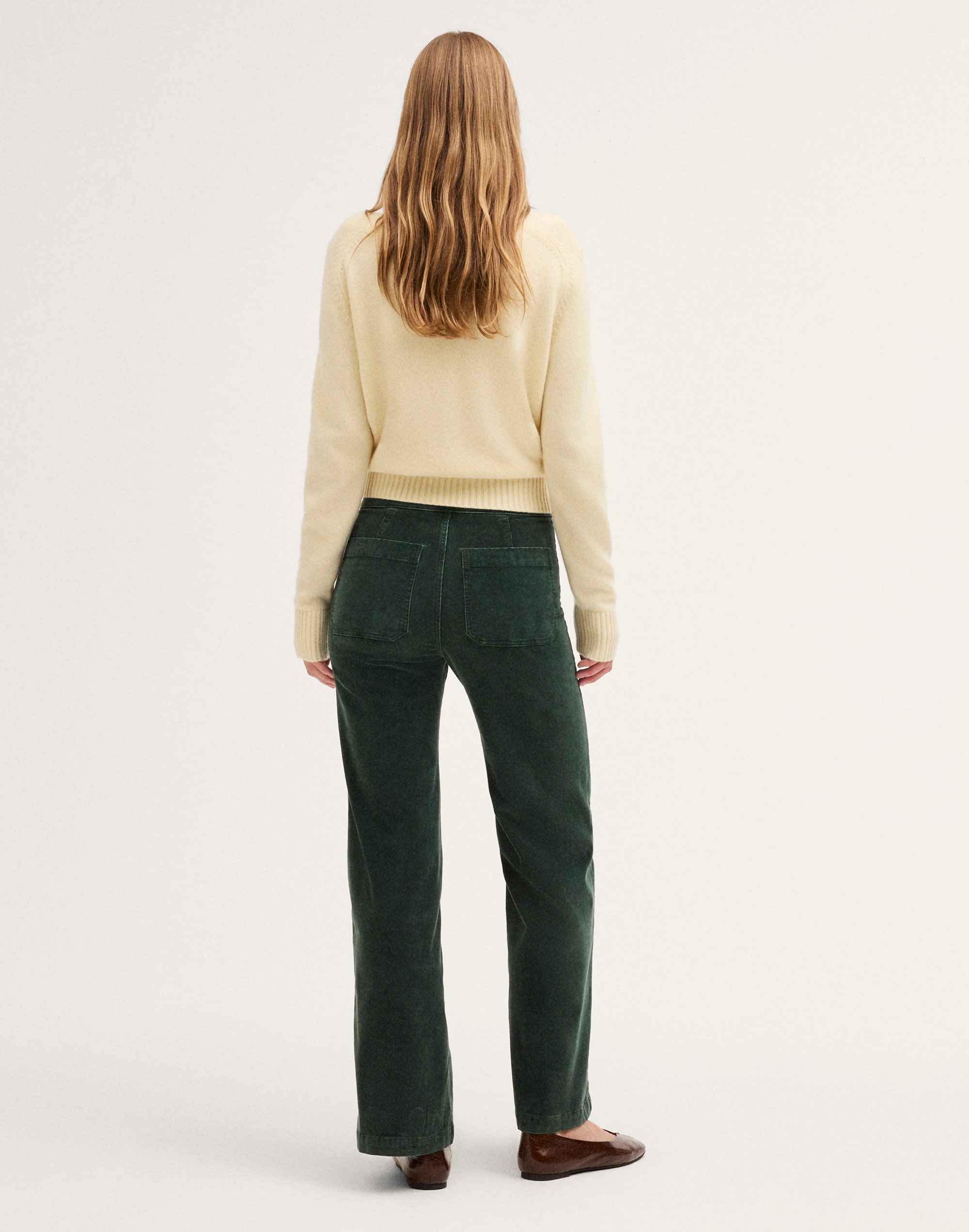 The Wide-Leg Pant in Corduroy