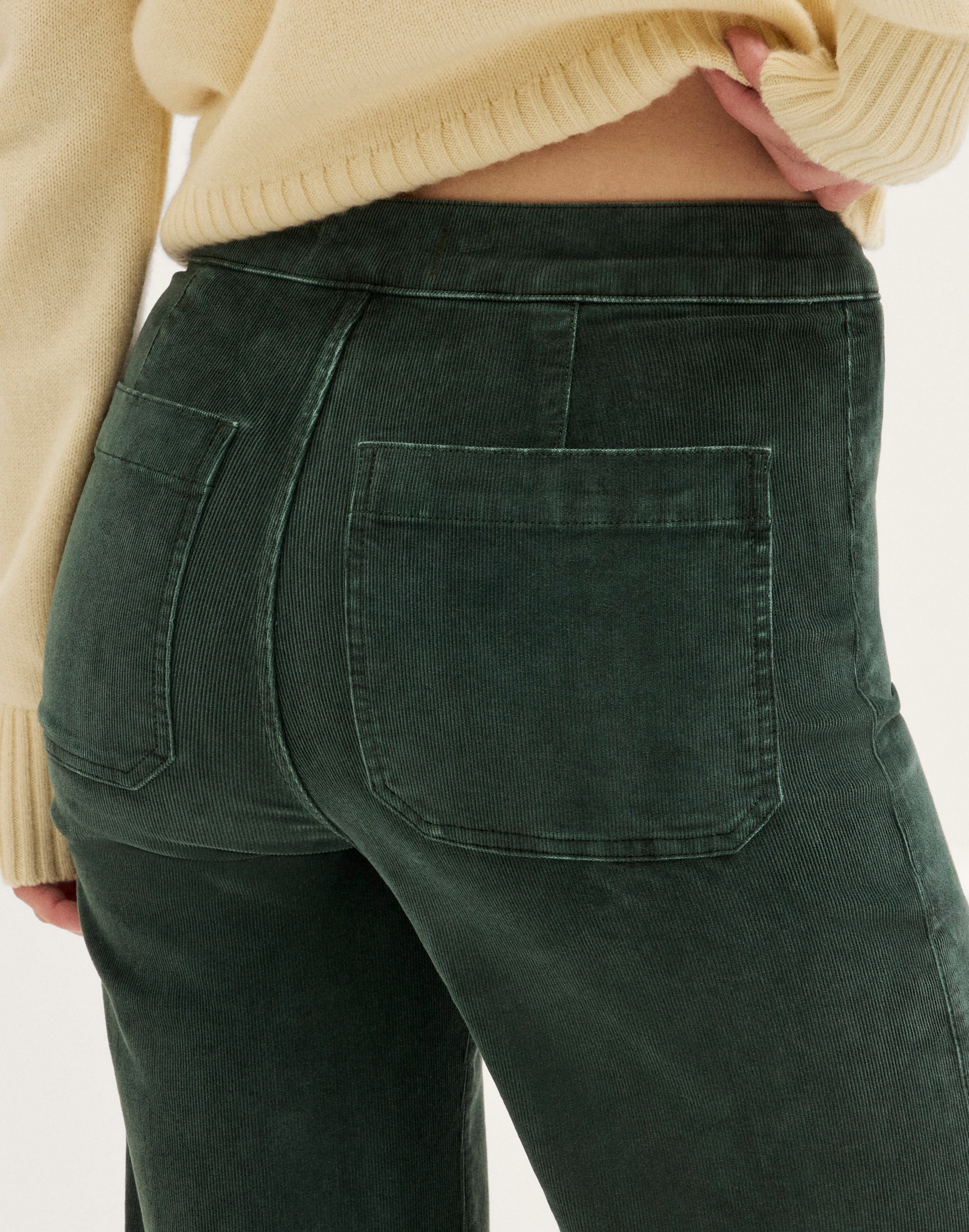 The Wide-Leg Pant in Corduroy