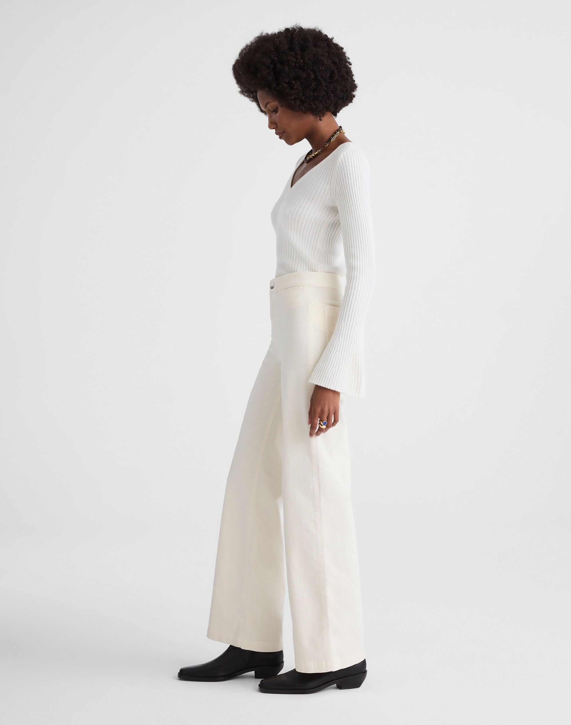 The Wide-Leg Pant in Corduroy