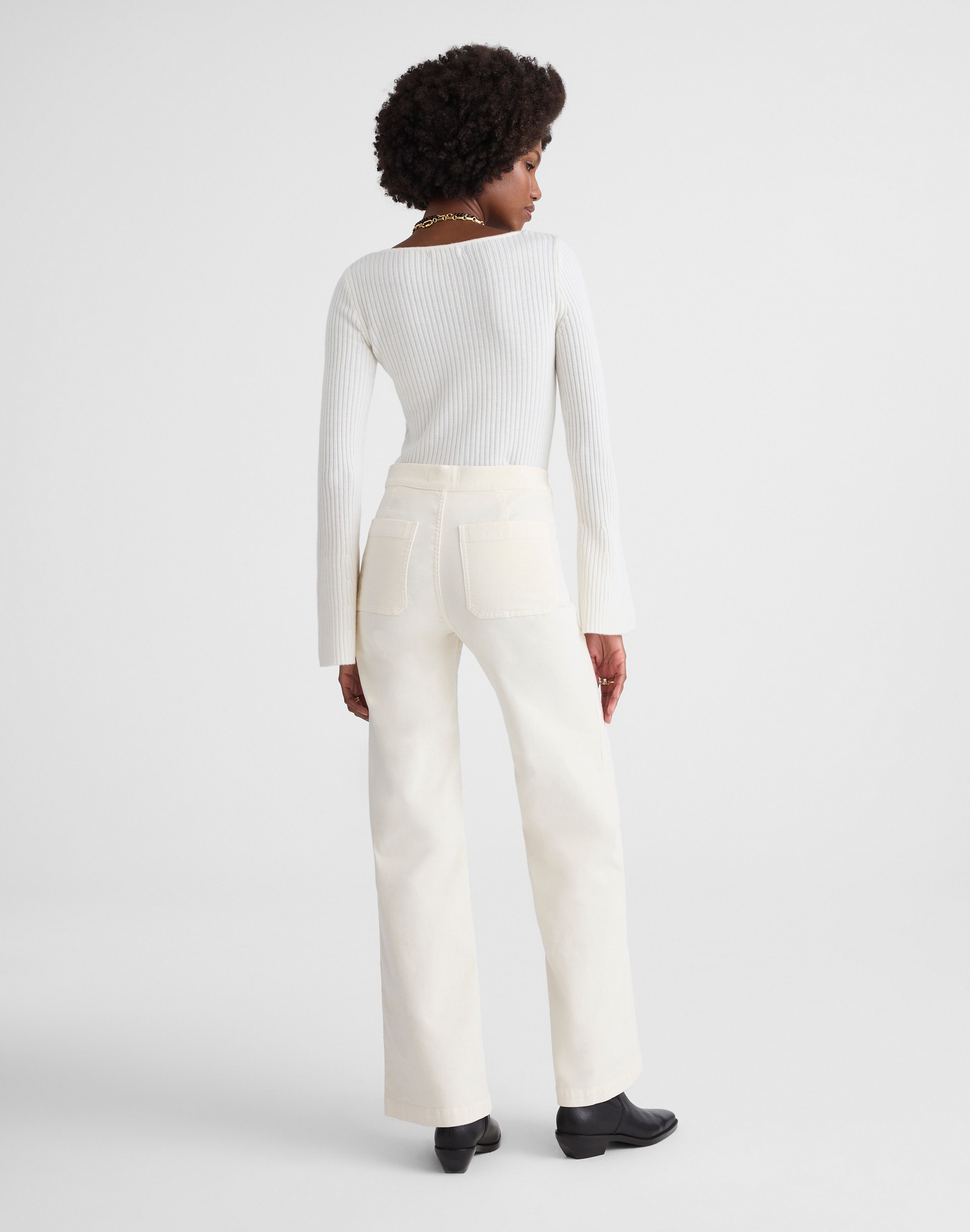 The Wide-Leg Pant in Corduroy