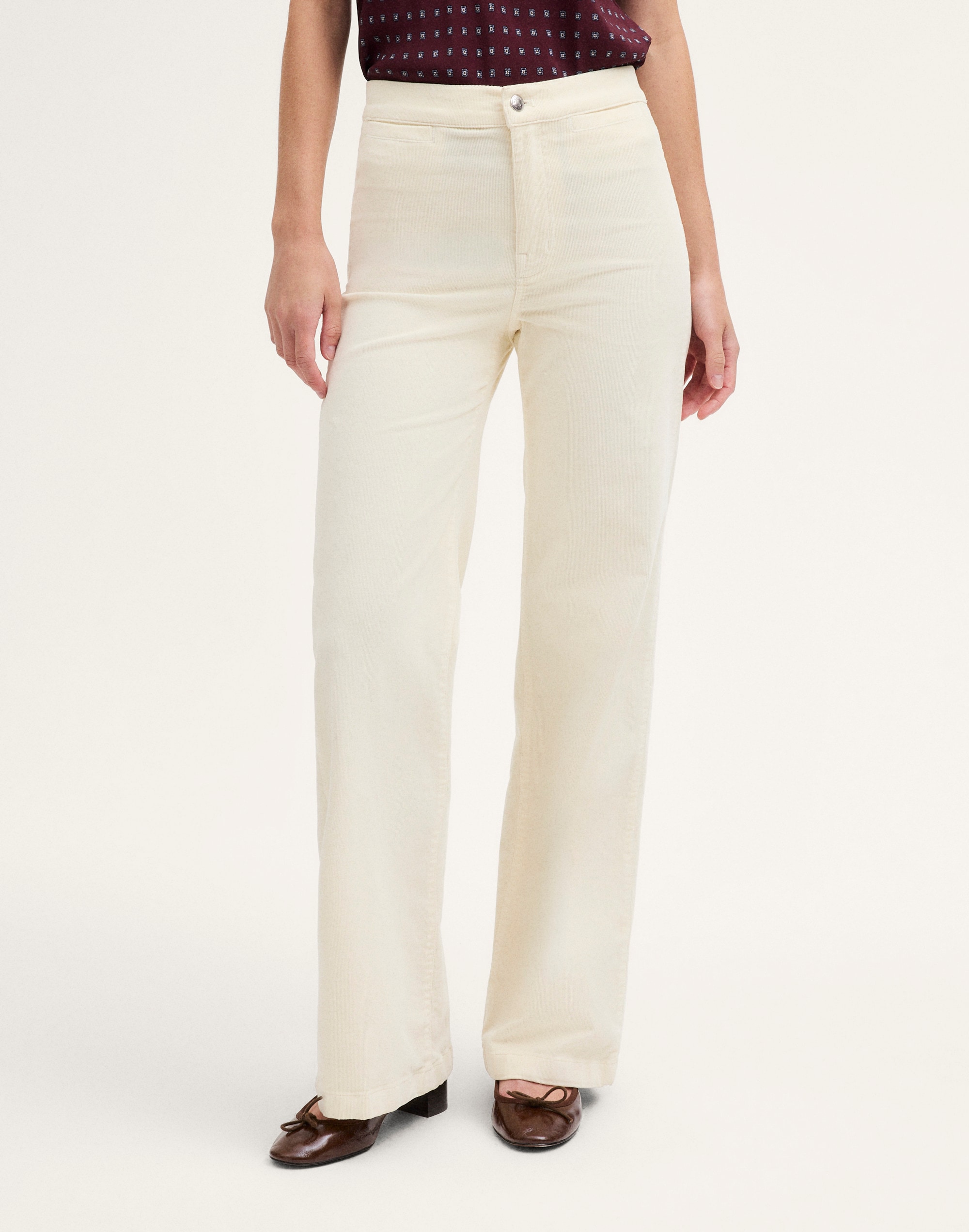 The Wide-Leg Pant in Corduroy