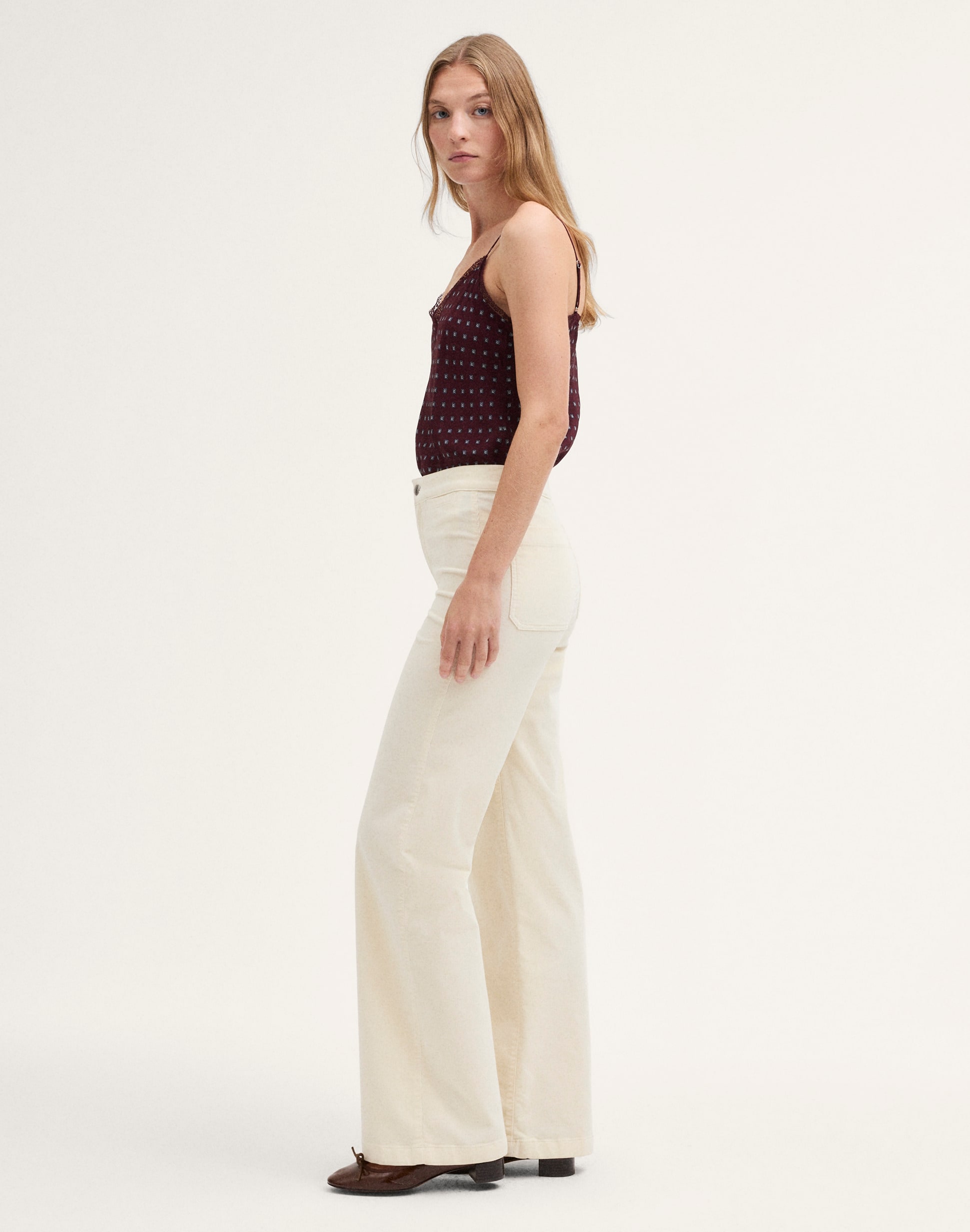 The Wide-Leg Pant in Corduroy