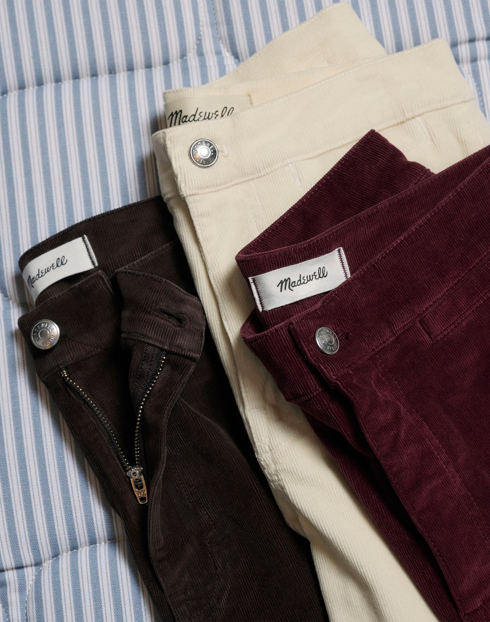 The Short Wide-Leg Pant in Corduroy Alternate Image 7