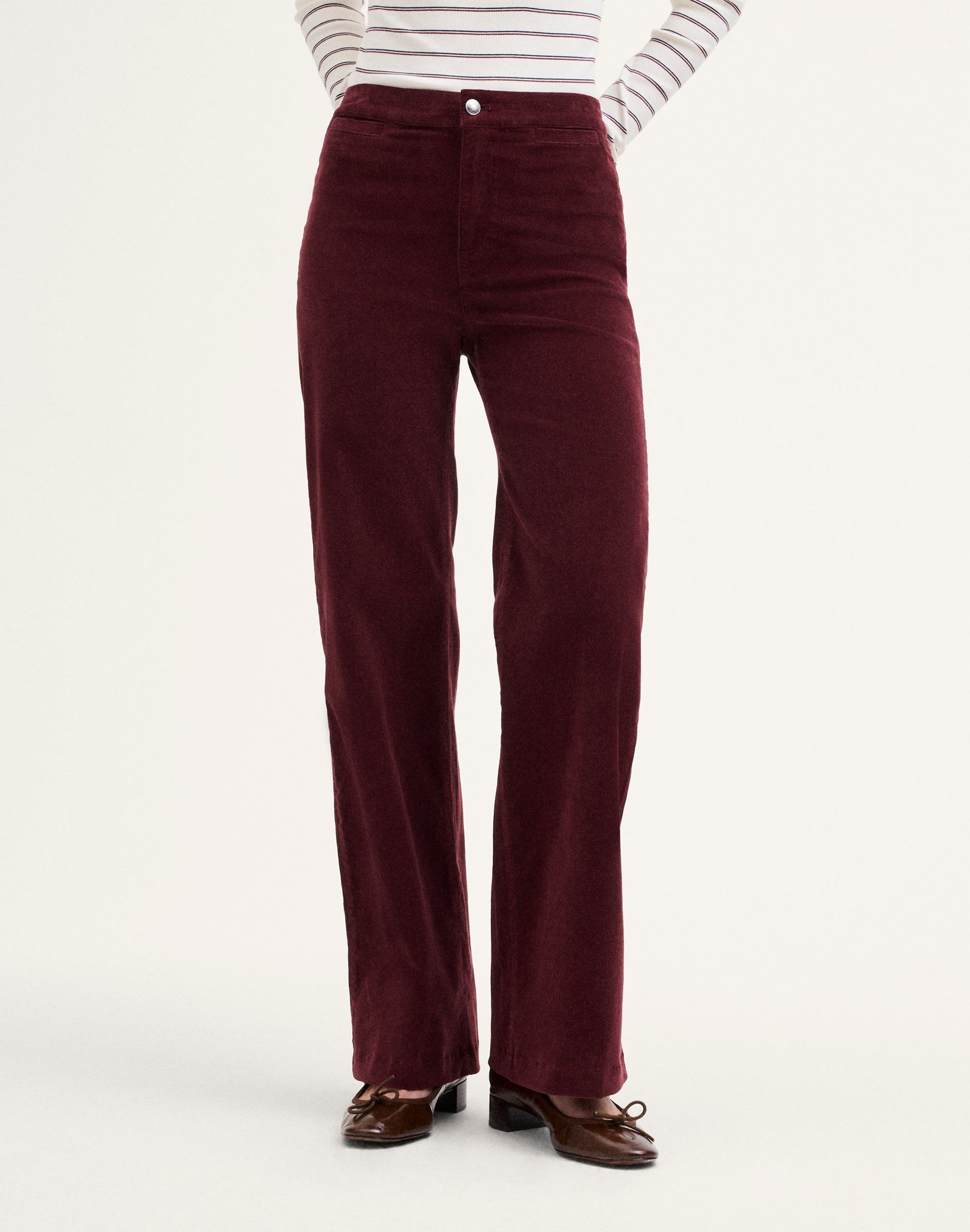 The Wide-Leg Pant in Corduroy