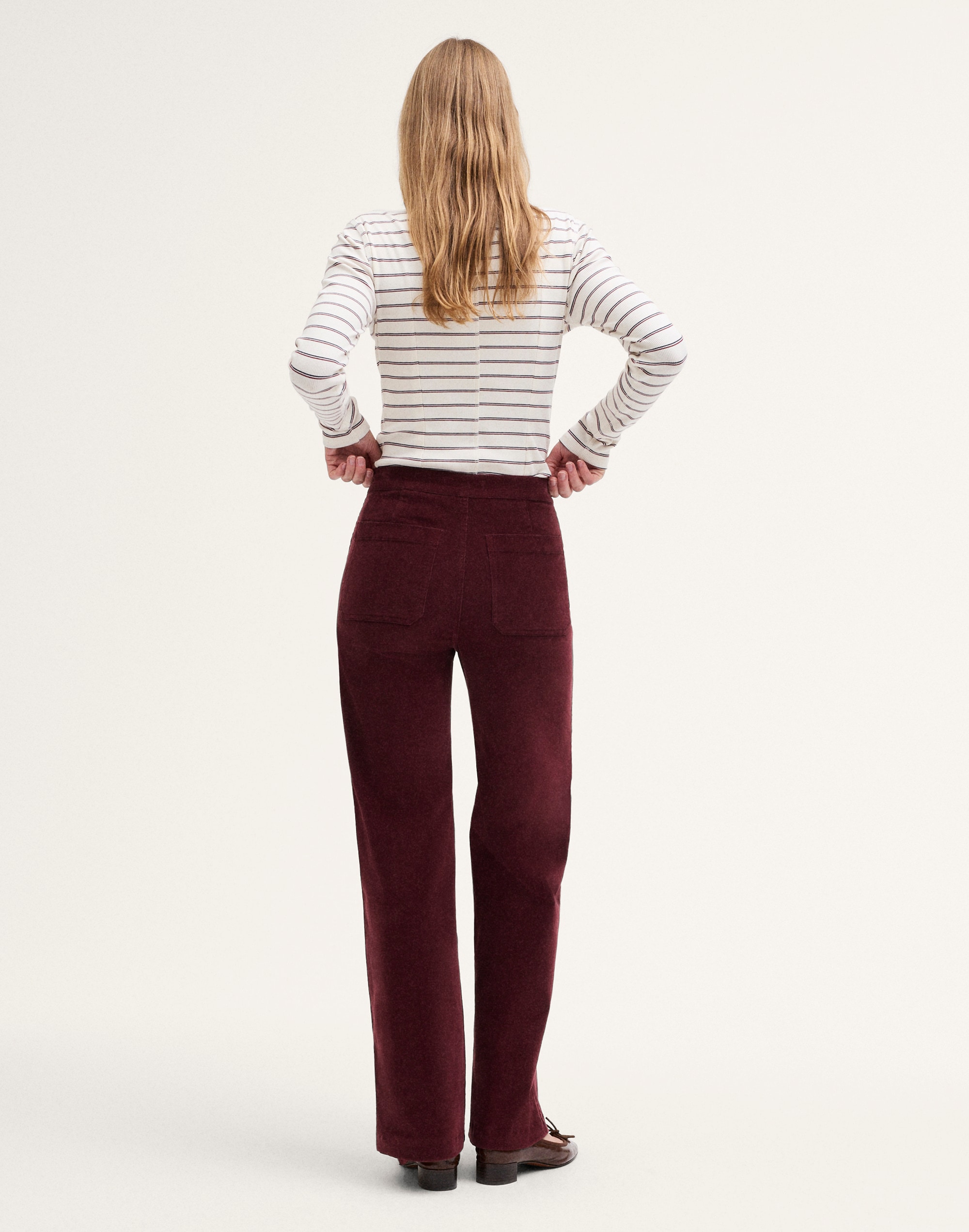 The Wide-Leg Pant in Corduroy