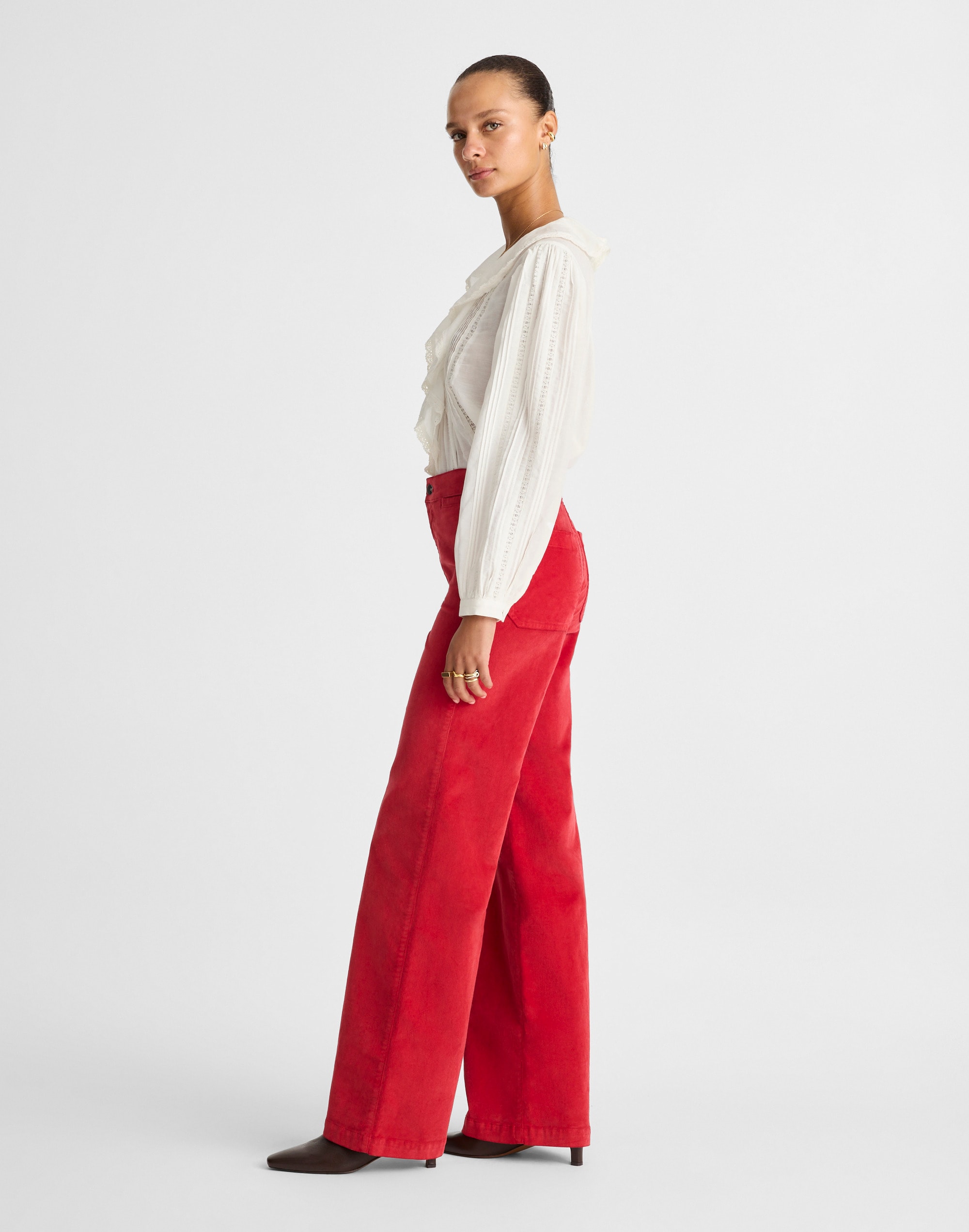 The Wide-Leg Pant in Corduroy